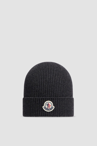 Grey moncler beanie on sale