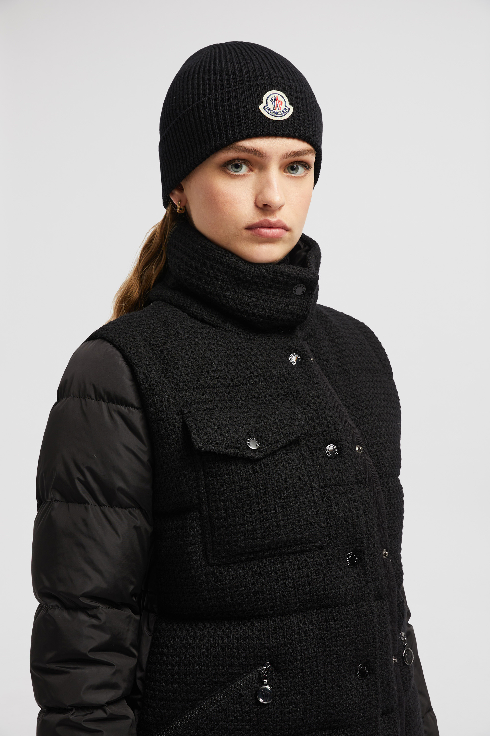 Moncler hat mens black online