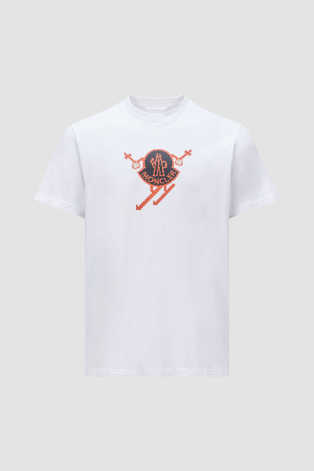 Calvin Klein Jeans - T-shirt lilla con logo sfumato Calvin Klein Jeans - T-shirt lilla con logo sfumato