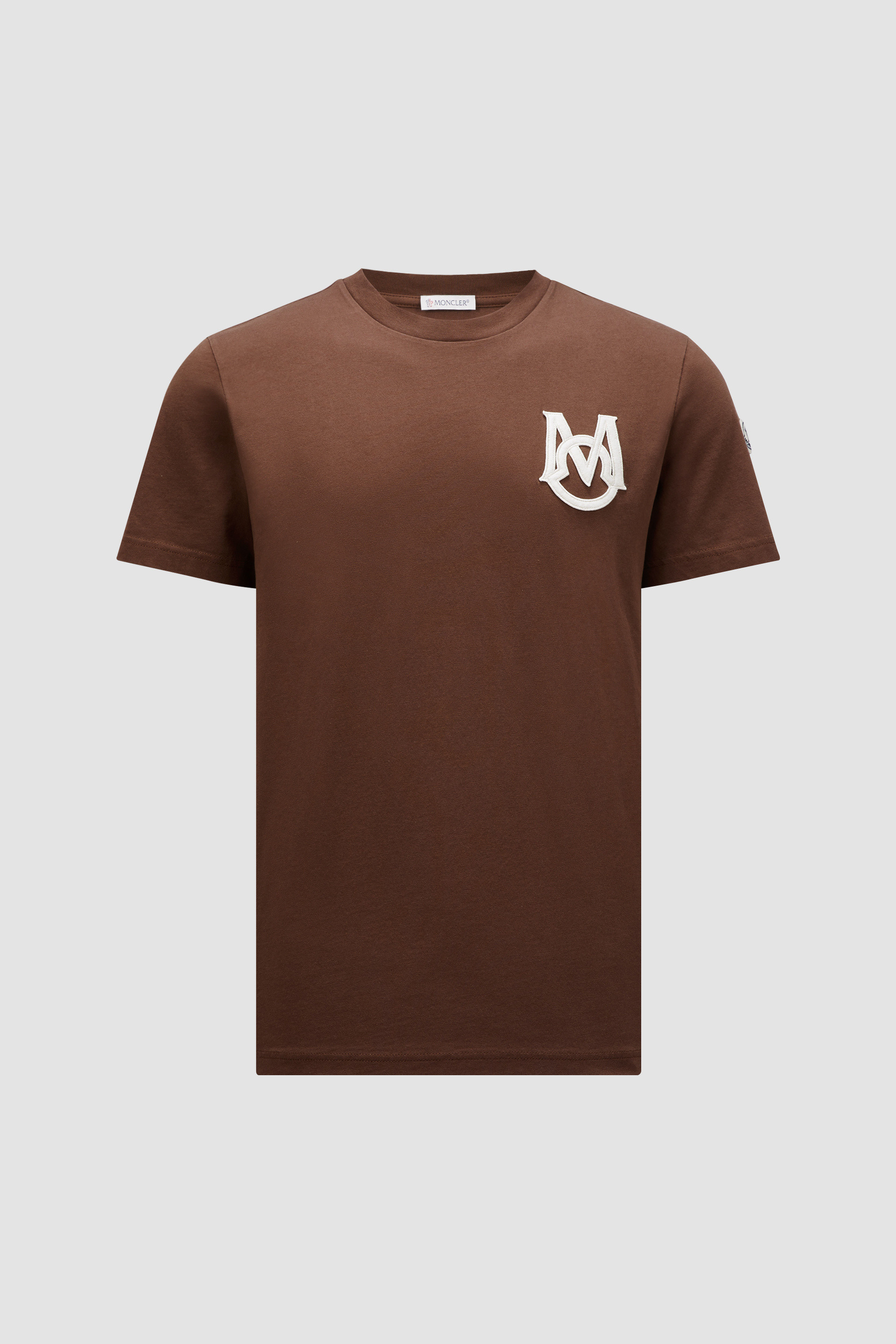 ブラウン Tシャツ : Tシャツ＆ポロシャツ 向けの メンズ | モンクレール