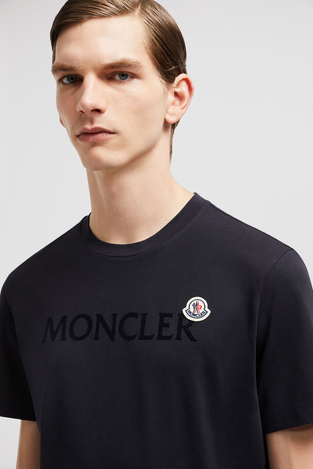 Camisa Tipo Camiseta De Lyocell Con Motivo Flocado | GIORGIO Hombre