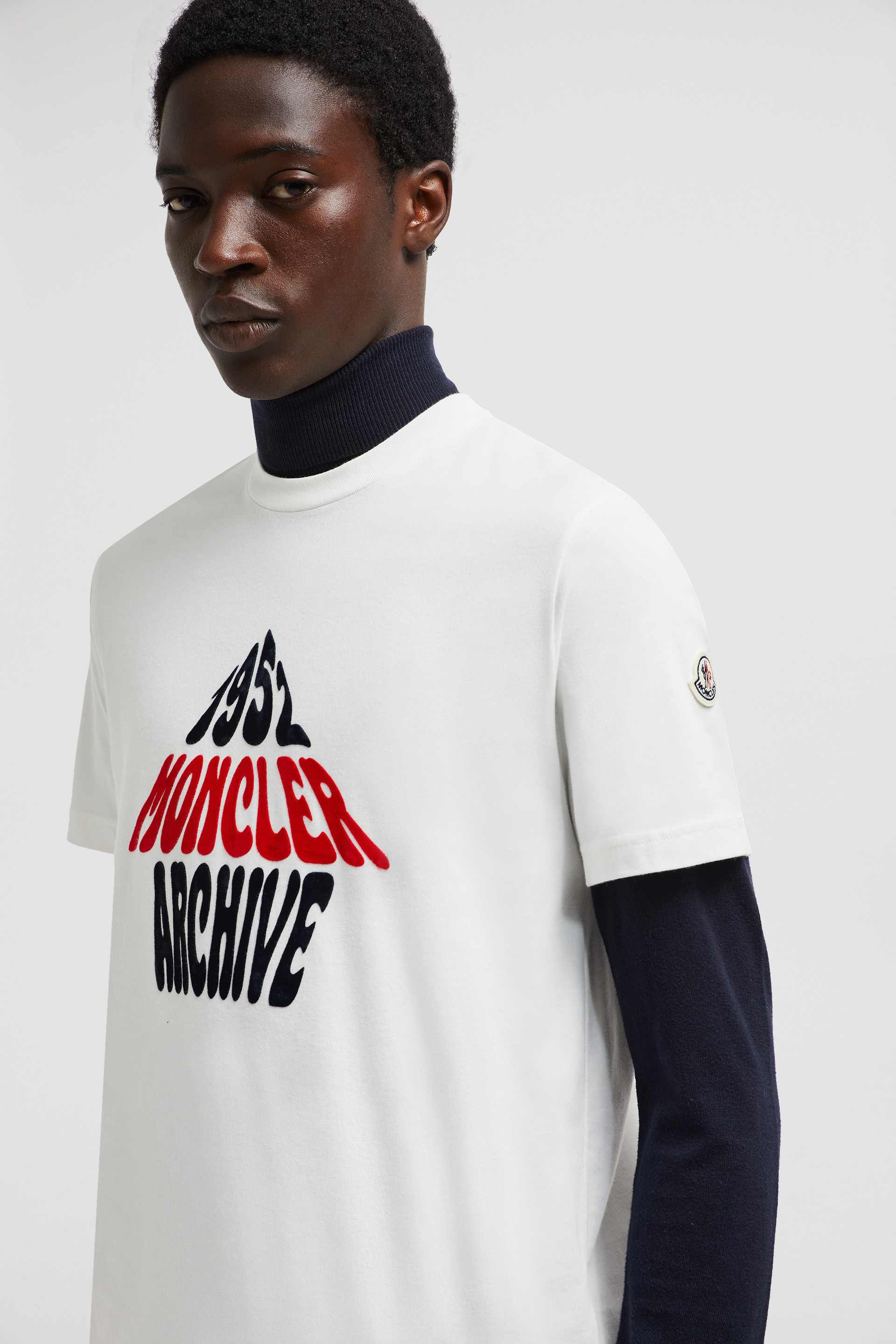 Off White Logo T Shirt Polos T shirts for Men Moncler DE