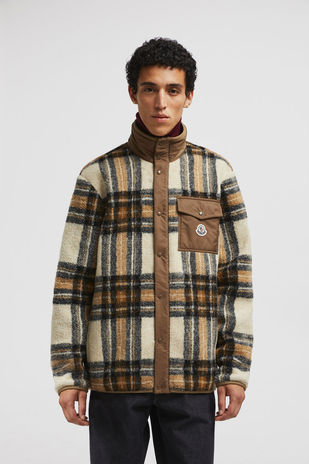 Moncler Felpa con zip e cappuccio G29518G72020 con zip