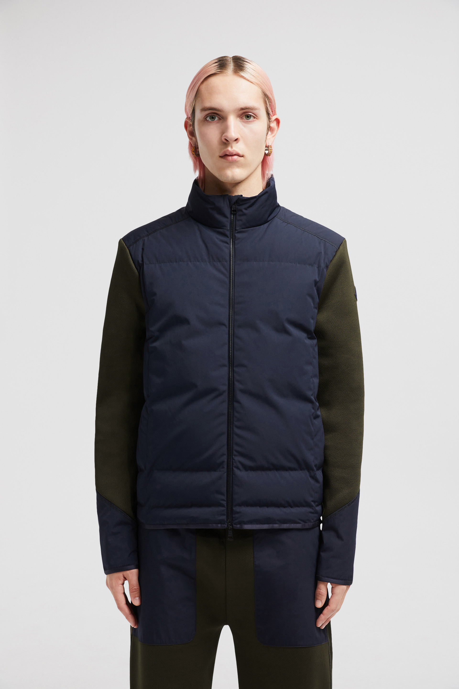 moncler padded sweater