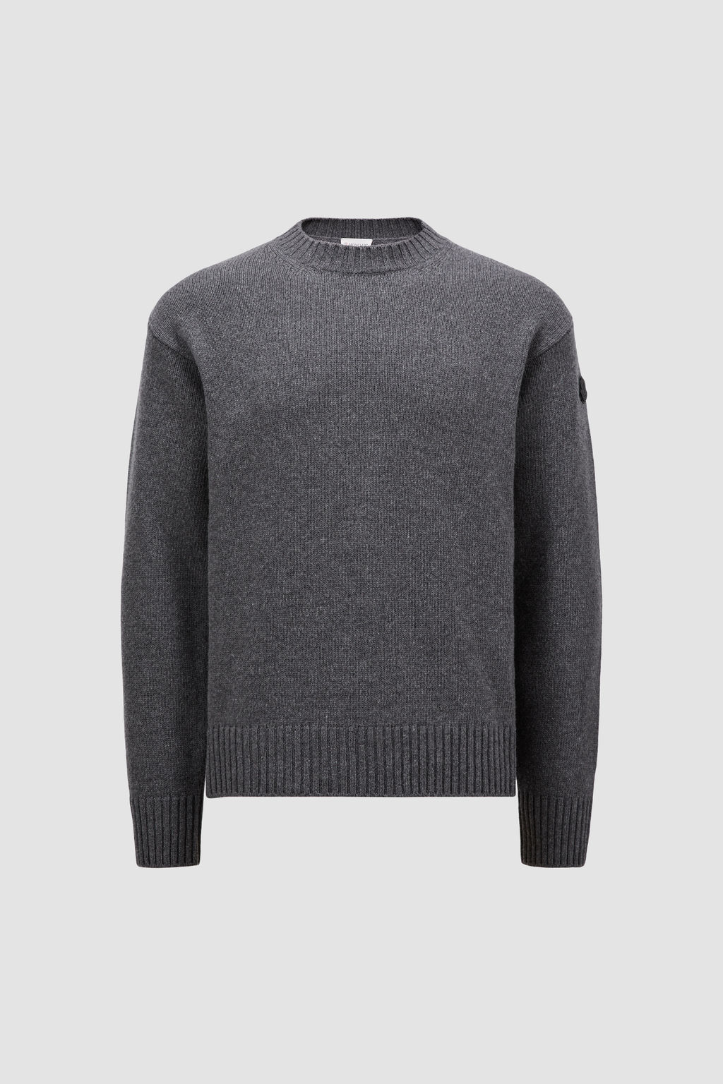Dark Gray Wool & Cashmere Jumper - Sweaters & Cardigans for Men ...