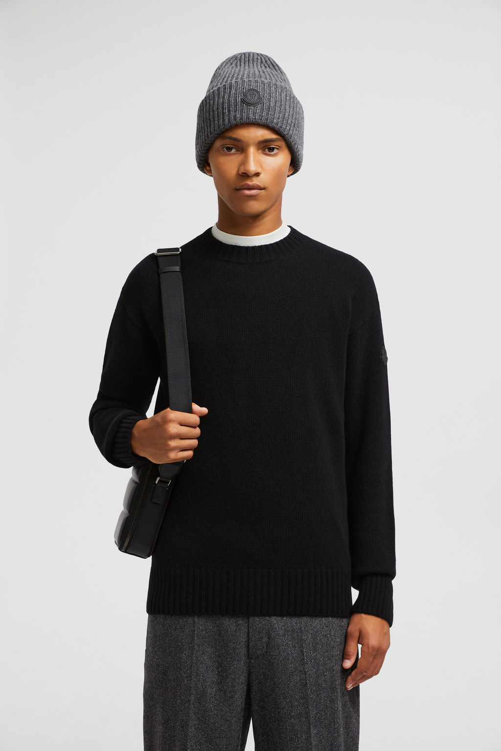Rollkragenpullover Schwarz - Pullover & Cardigans für Herren | Moncler AT