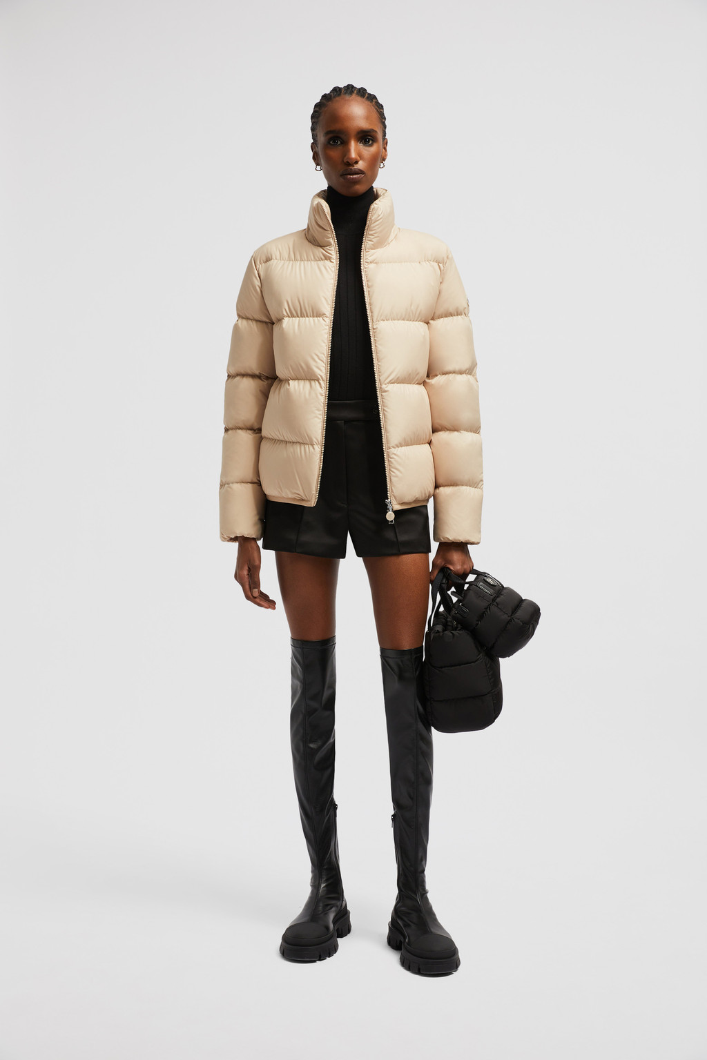 Moncler jacket beige hotsell