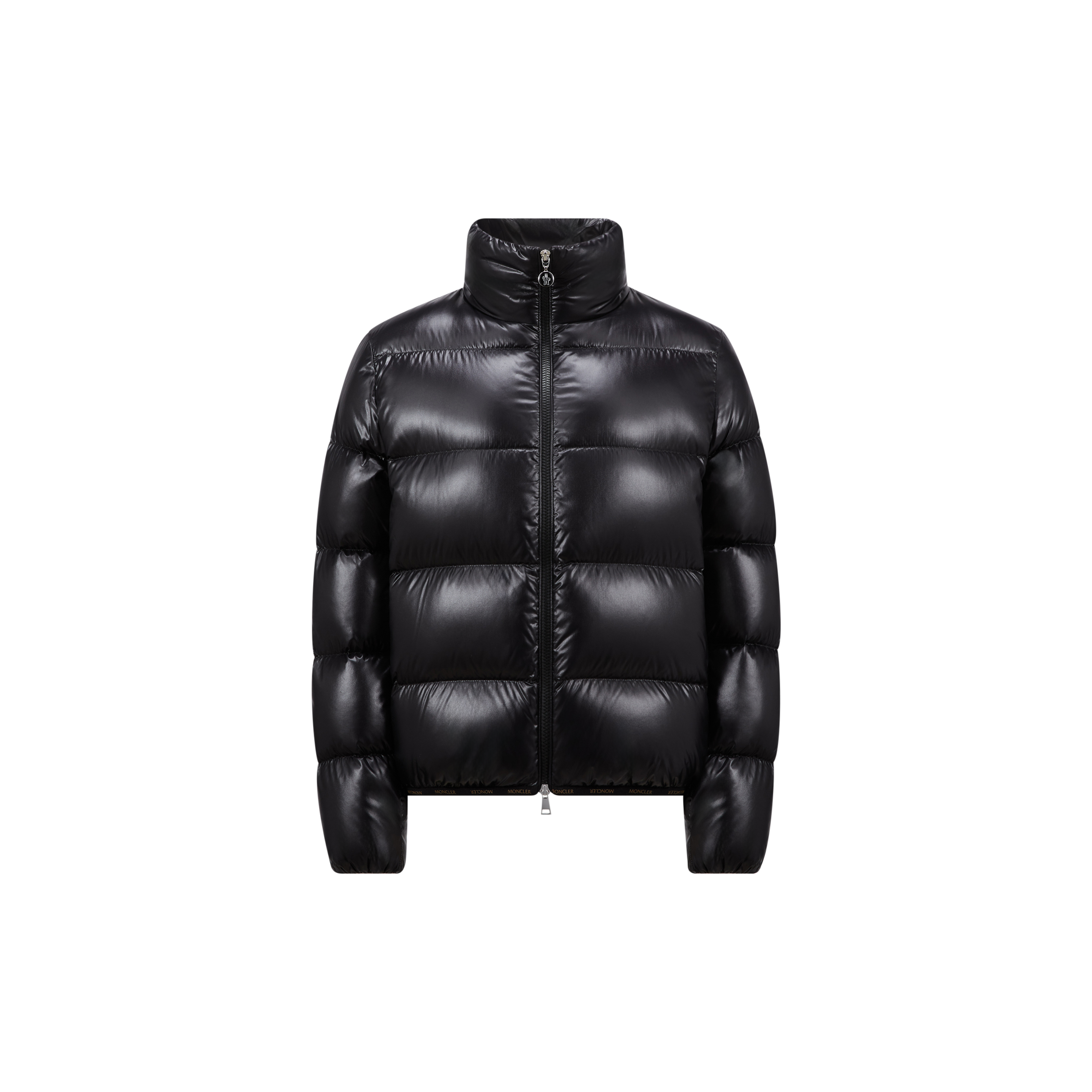 Shop Moncler Collection Abbadia Short Down Jacket, Women, Black, Size: 4