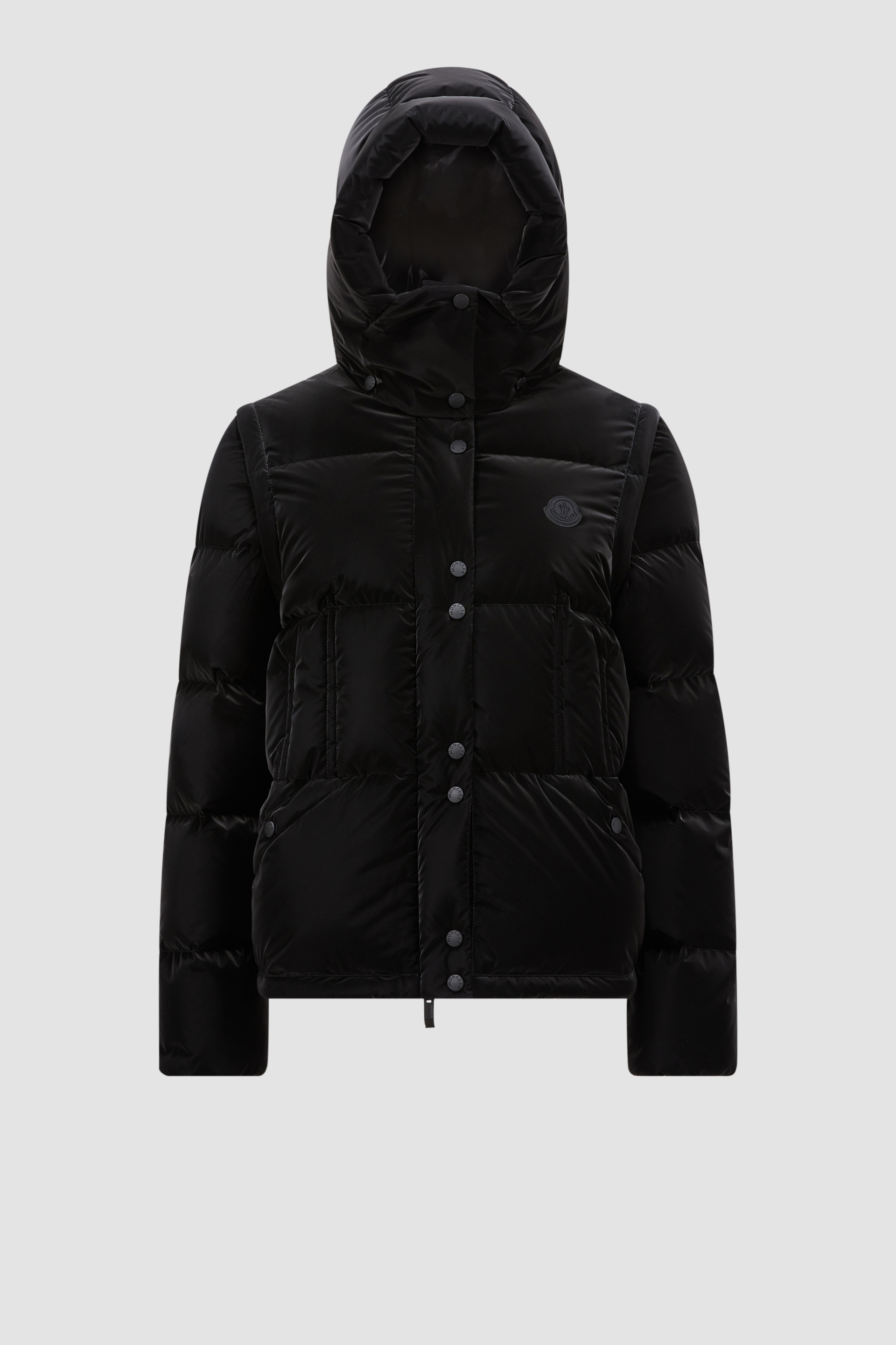 Black Allymes 2-in-1 Down Jacket - Short Down Jackets for Women | Moncler US