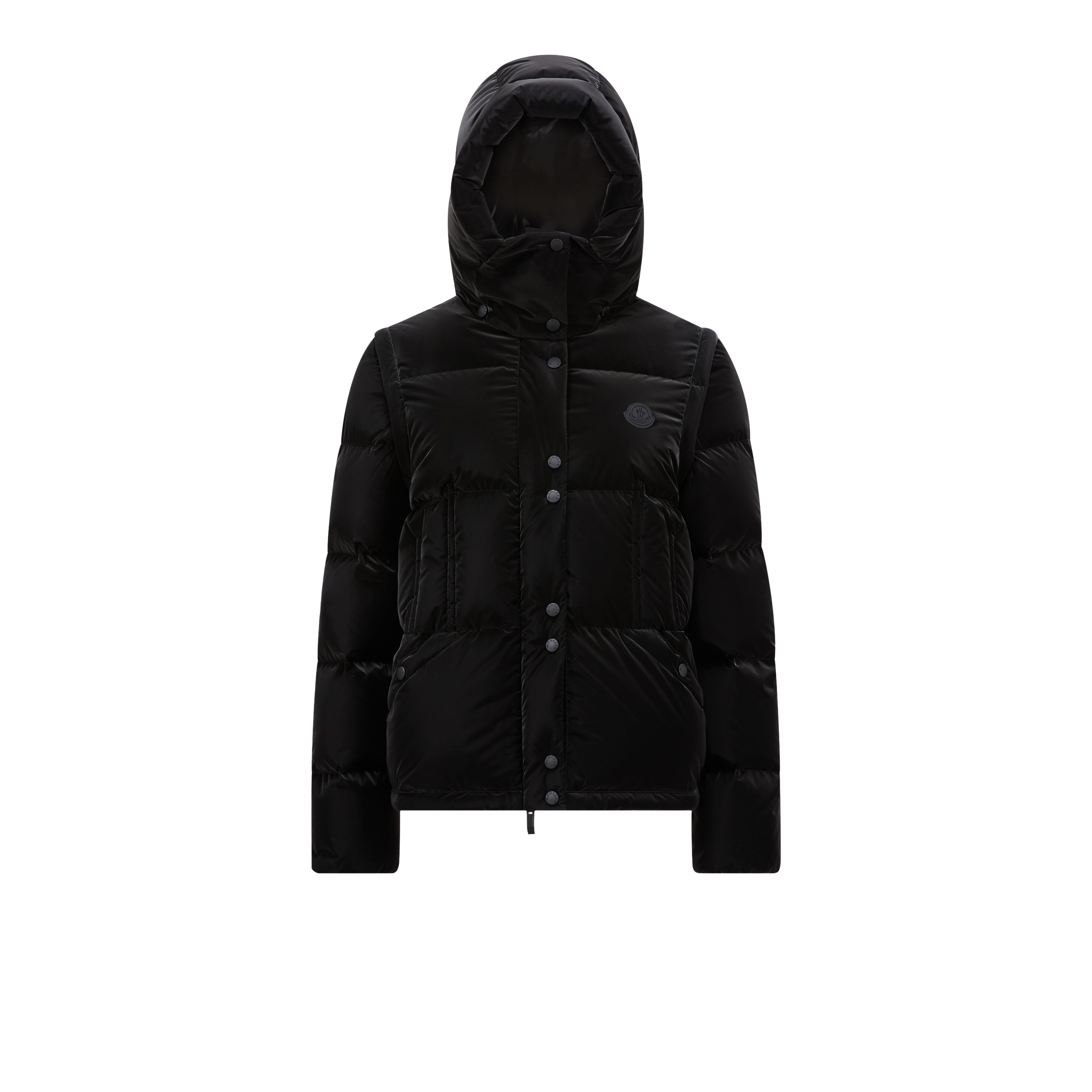 Shop Moncler Collection Doudoune 2-en-1 Allymes In Black