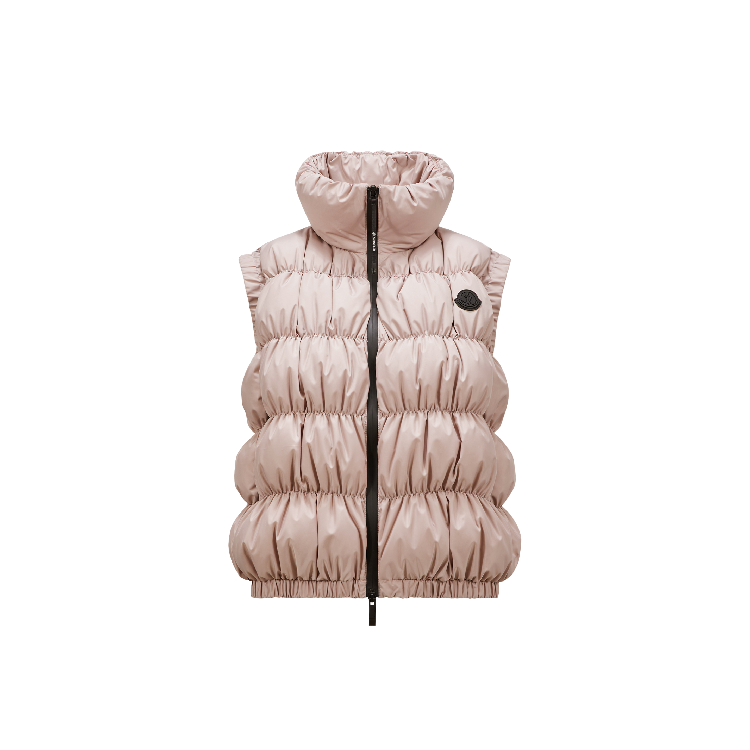 Shop Moncler Collection Doudoune Sans Manches Apriate In Pink