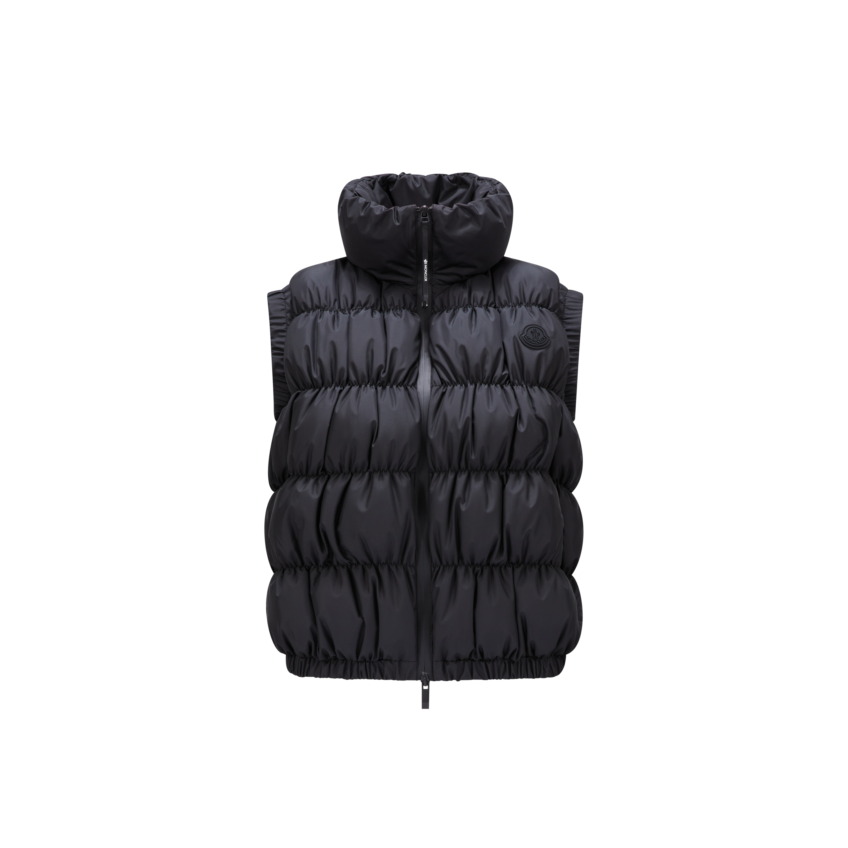 Shop Moncler Collection Apriate Down Vest Black