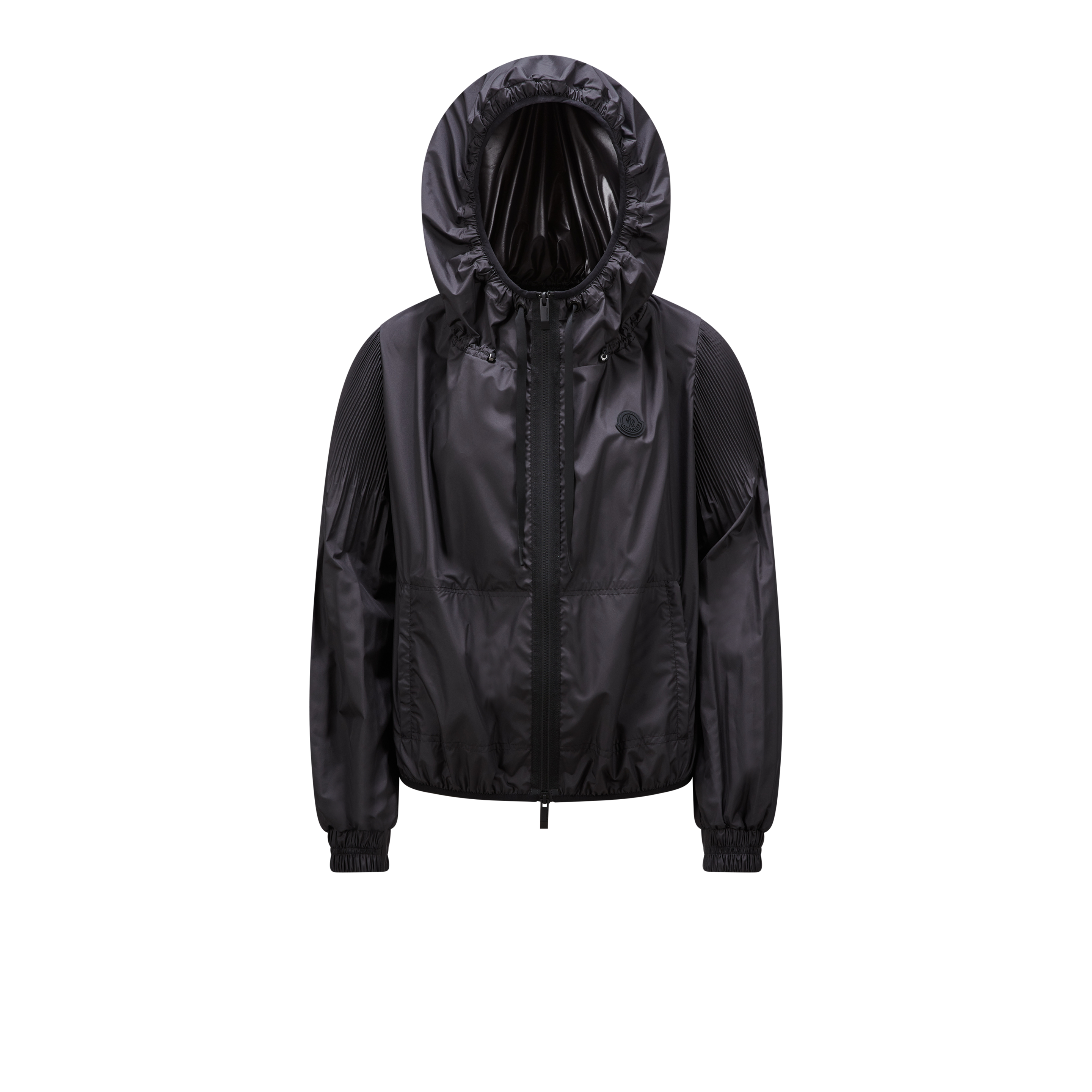 Moncler Coupe-vent À Capuche Auxonne In Black