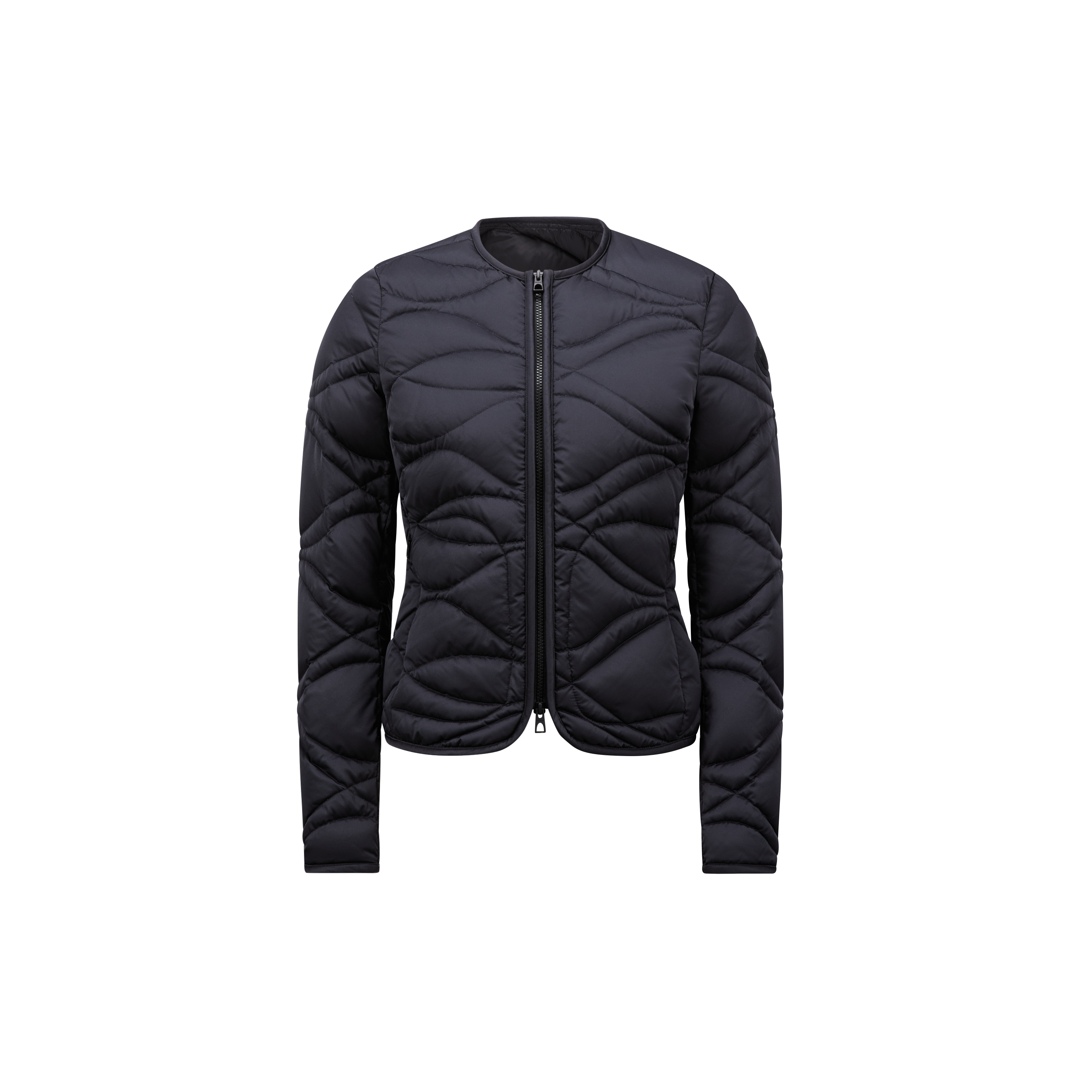 Shop Moncler Collection Doudoune Courte Pyrope In Bleu