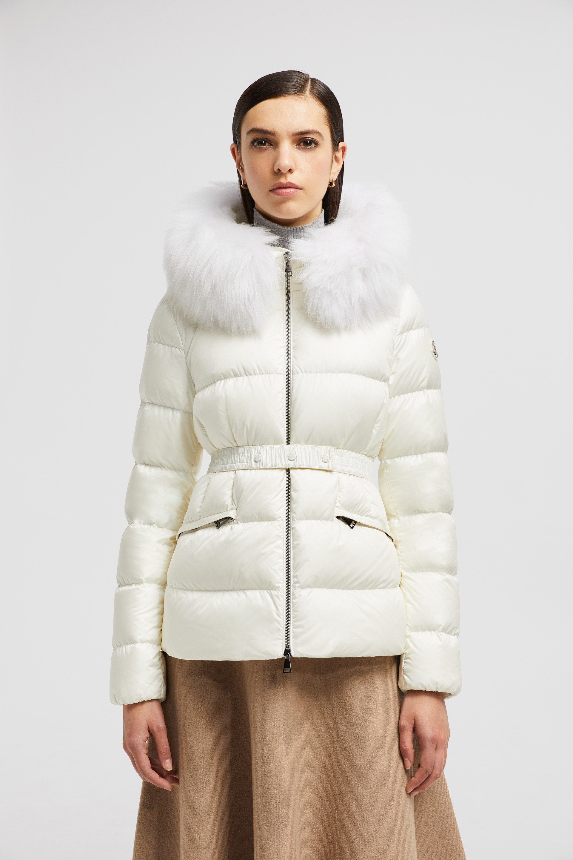 Doudoune moncler femme blanche best sale