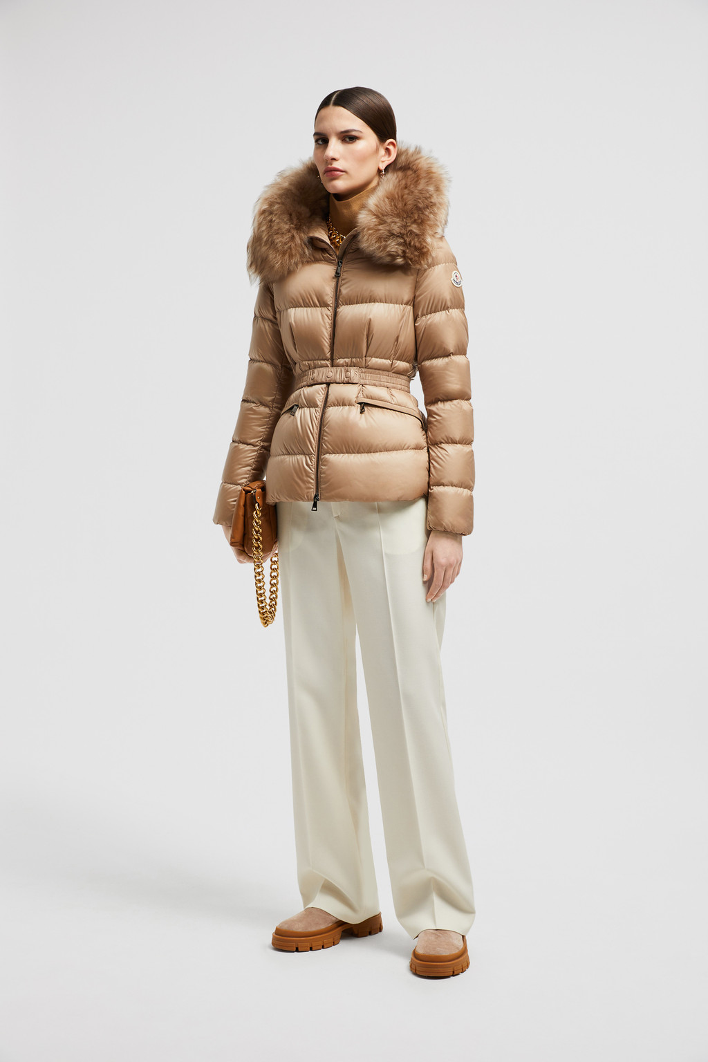 Short Down Jackets for Women - Outerwear | Moncler AT