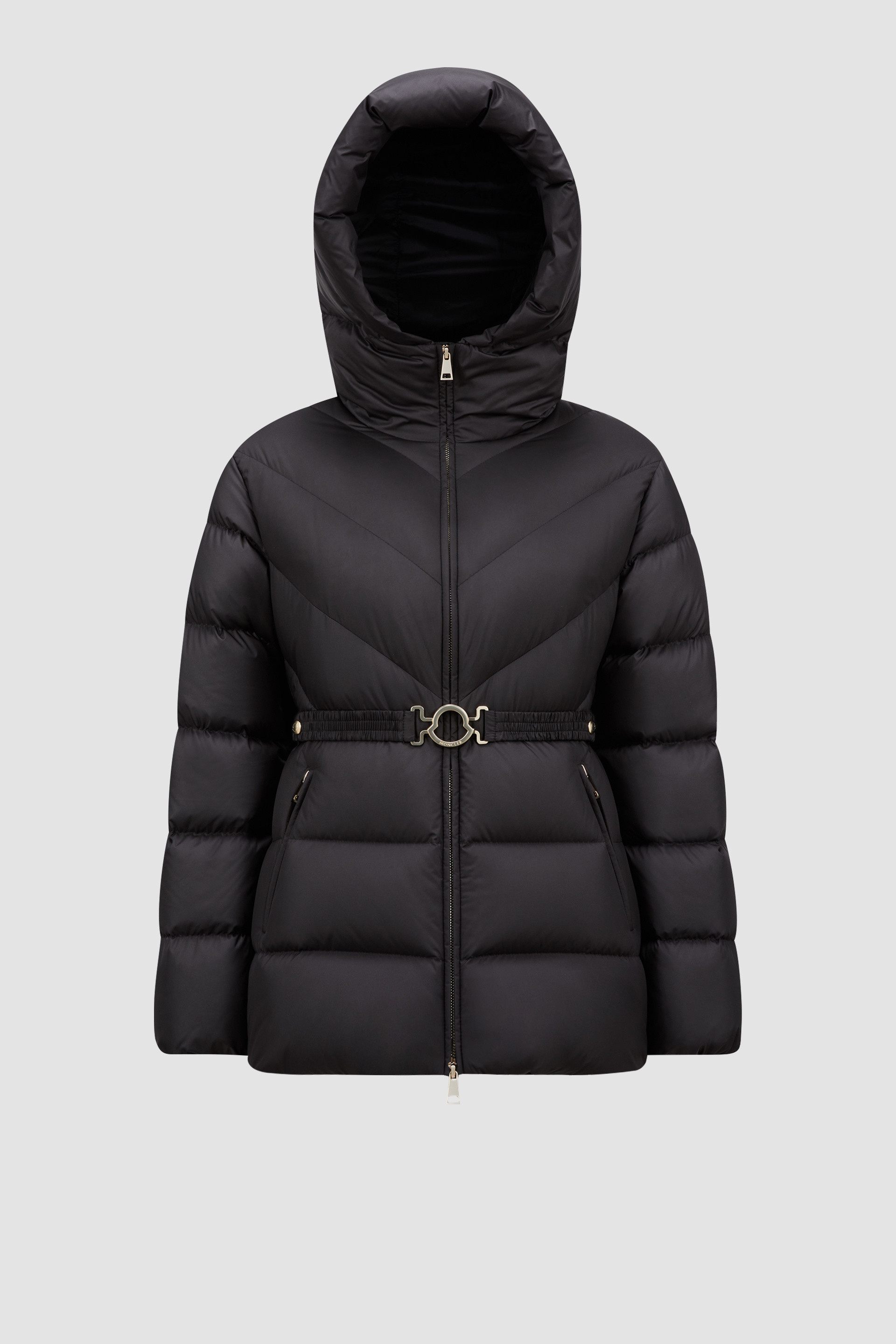 Black Brosse Short Down Jacket Short Down Jackets for Women Moncler US