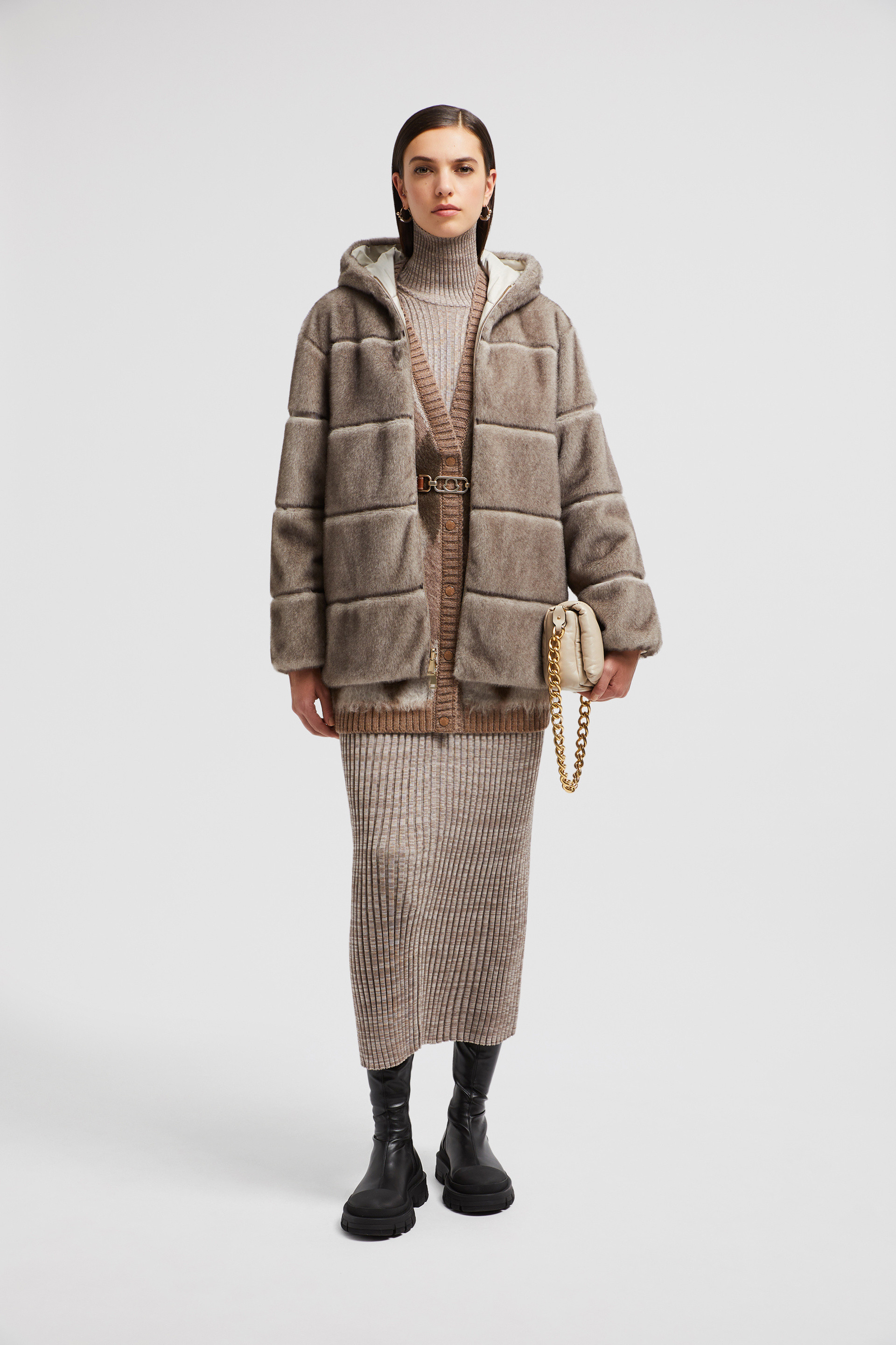 【MONCLER】Piumino corto reversibile Brissacパッドジャケット Piumino corto Haunani Moncler x Palm Angels Blu Elettrico