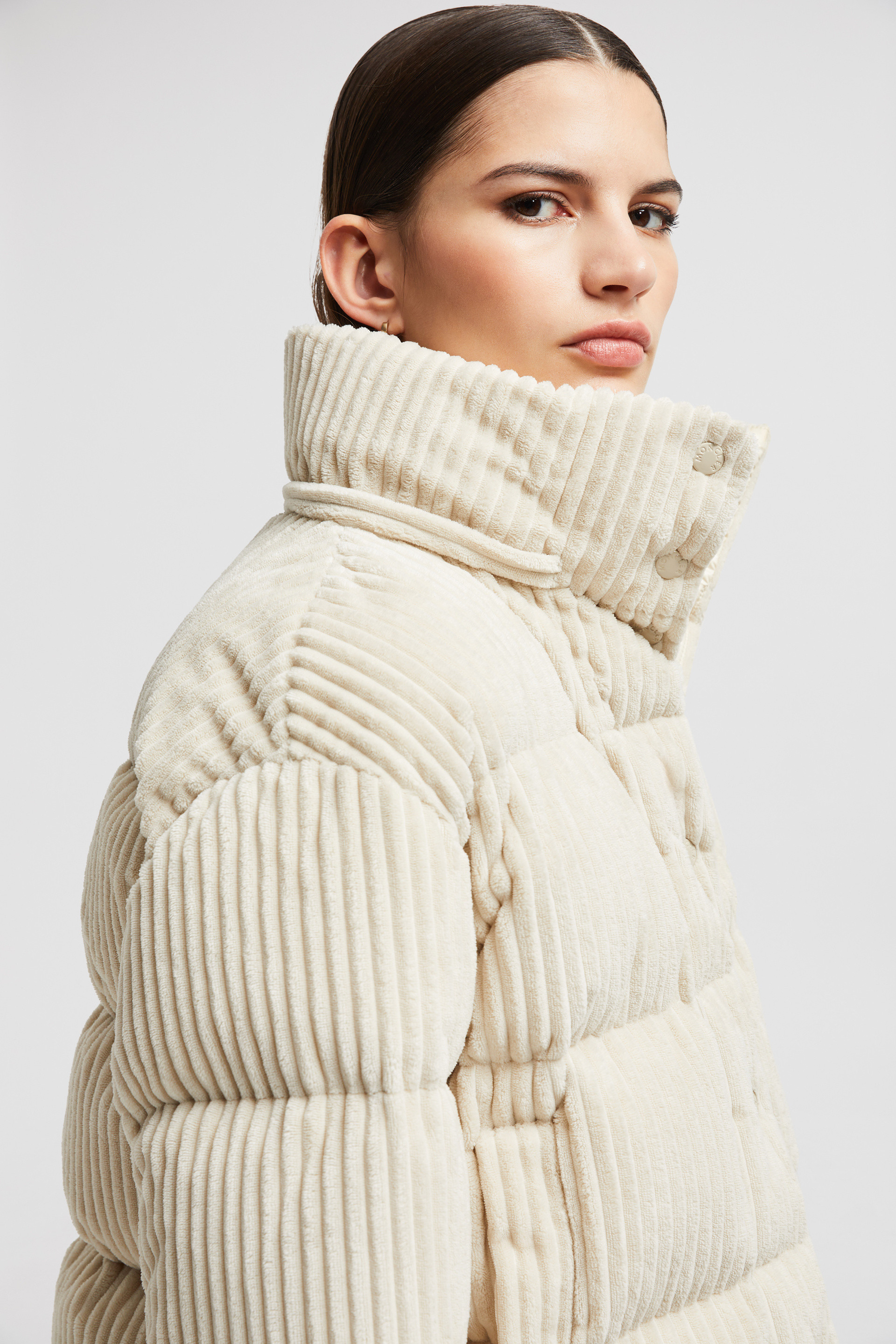 Cream moncler coat womens online