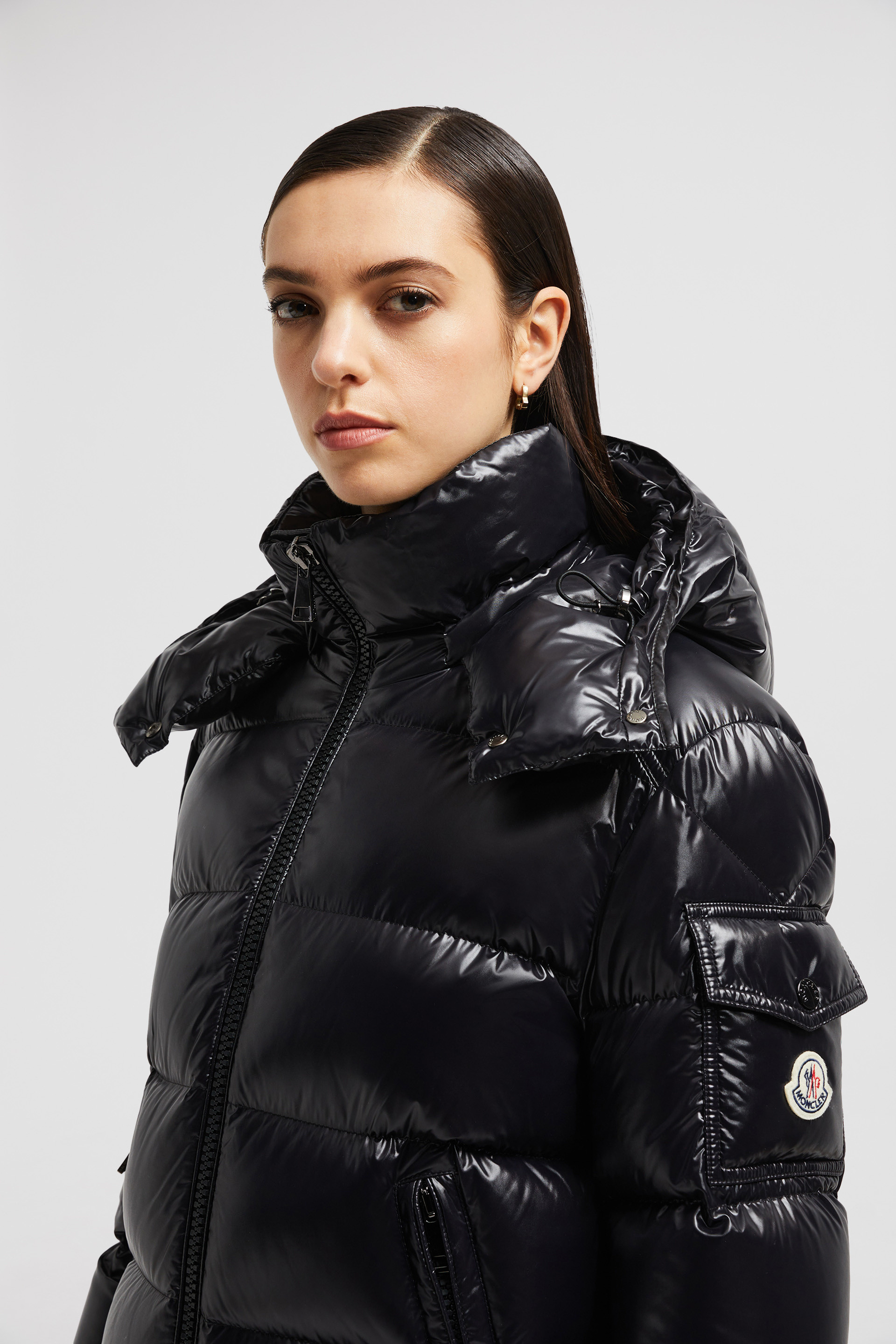 Black Maire Short Down Jacket Short Down Jackets for Women Moncler SG