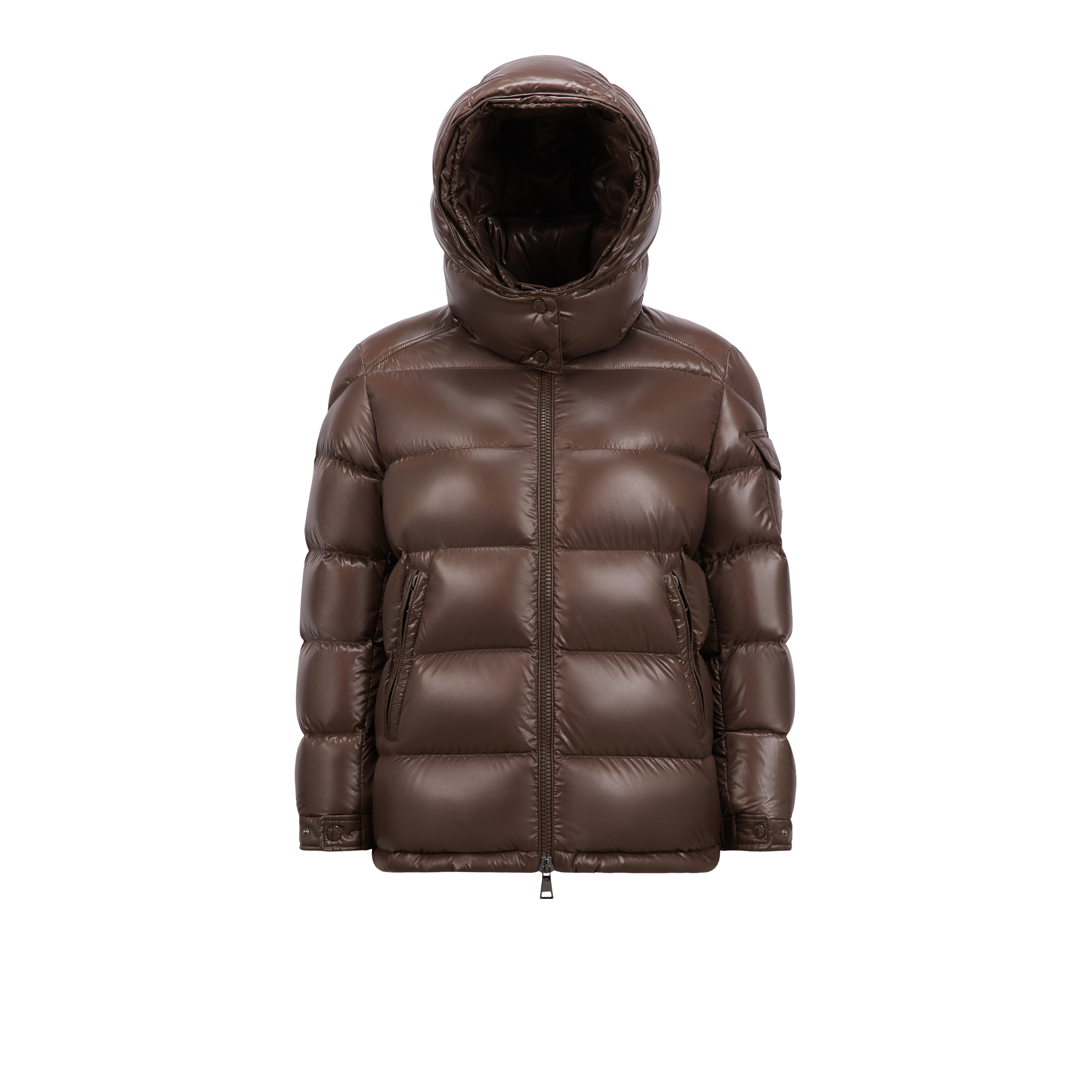 Moncler Collection Doudoune Courte Maire In Brown