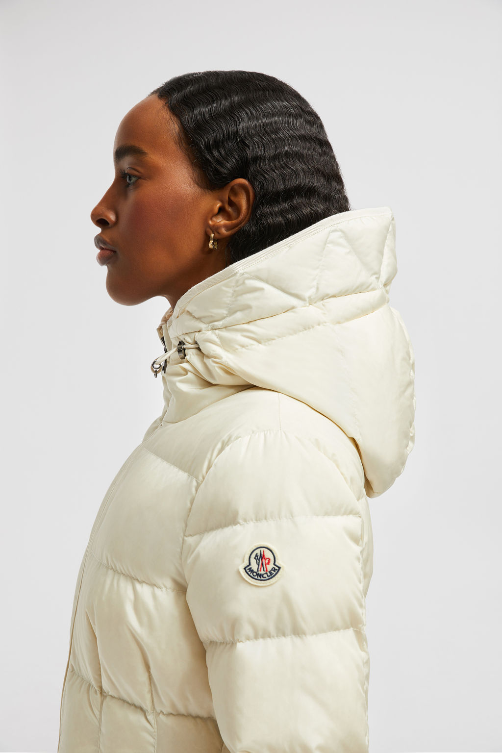 Chaqueta De Plumas Chaqueta Moncler Avoce Corta De Plumas Mujer