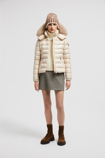 Light Beige Badyf Hooded Short Down Jacket - Short Down Jackets for Women |  Moncler US