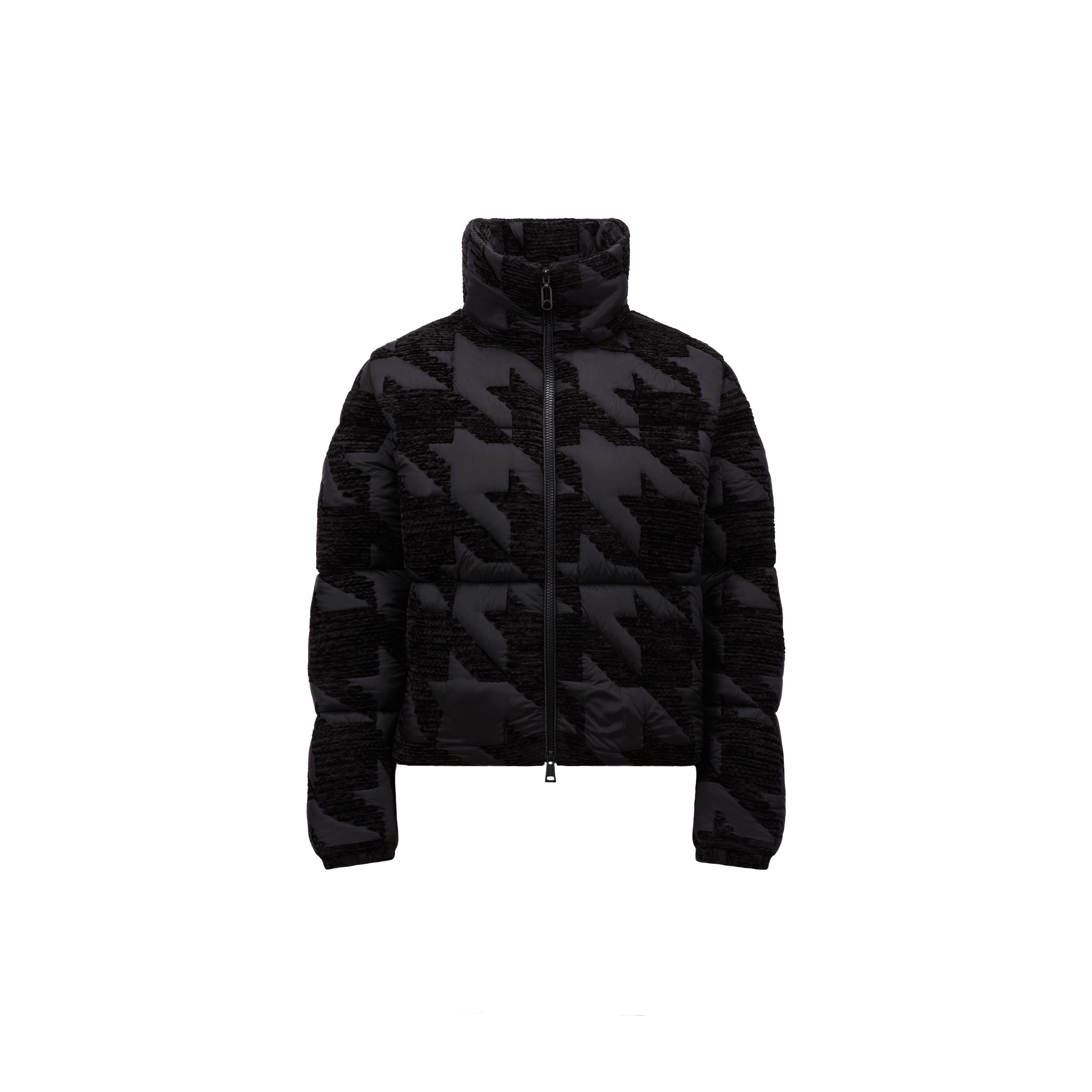 Shop Moncler Collection Doudoune Courte Evandra In Black