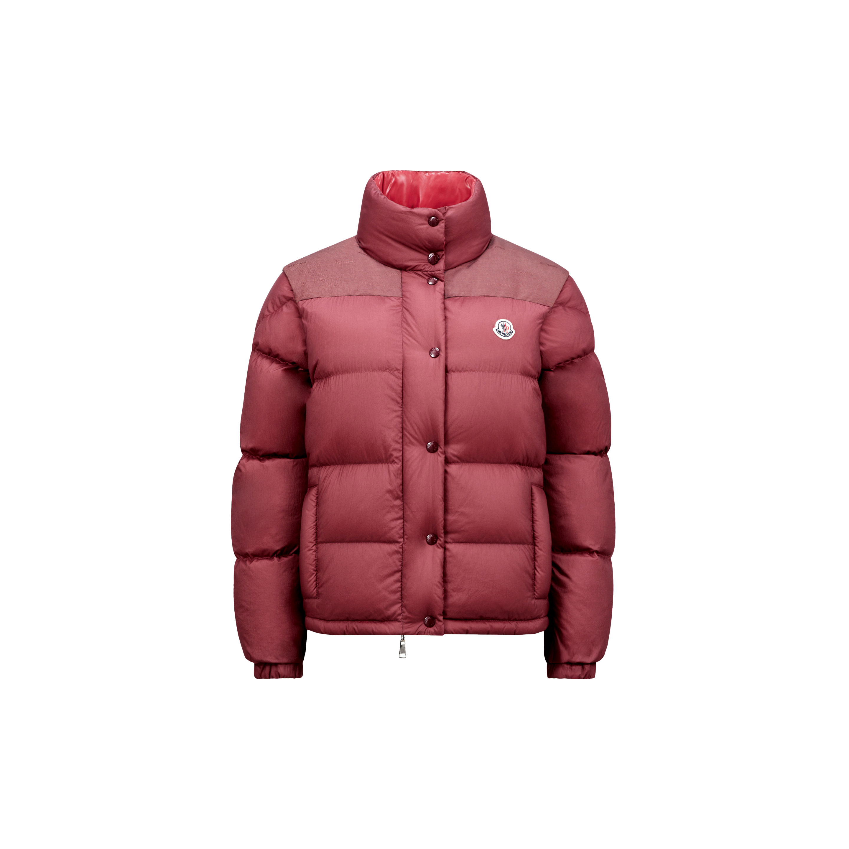 Shop Moncler Doudoune Courte Réversible Verone In Red