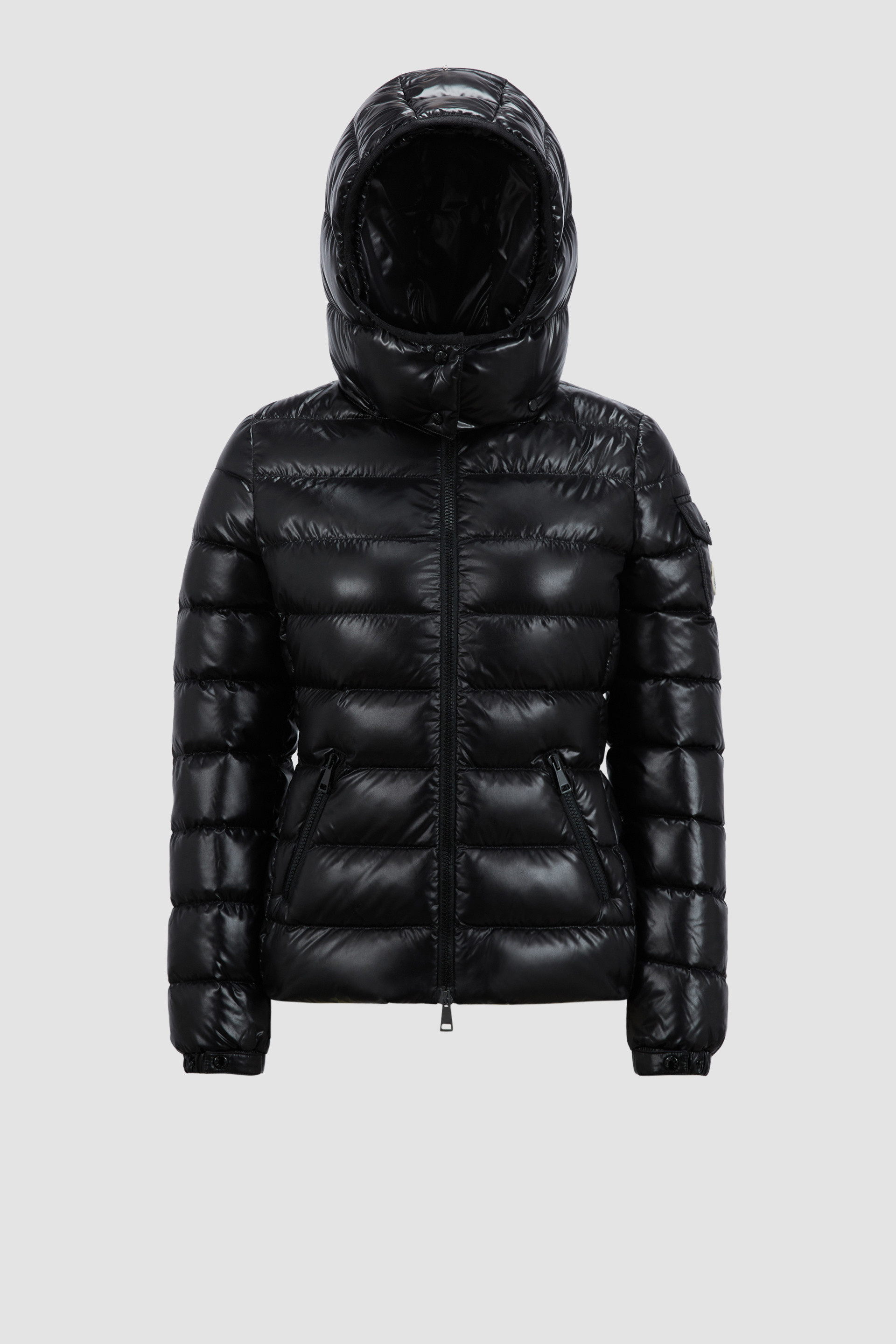 Moncler black puffer deals