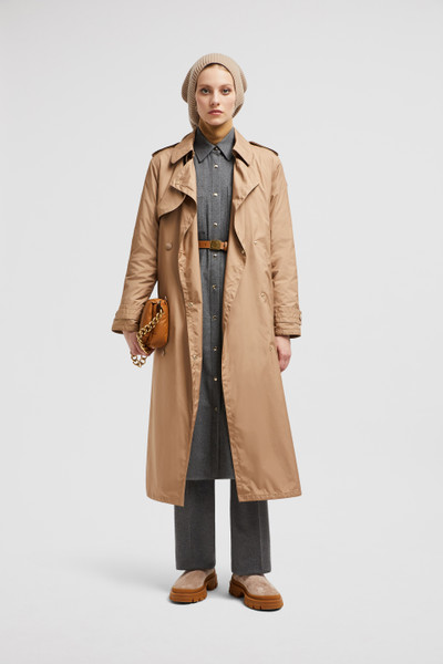 キャメルベージュ Barbetaneダウントレンチコート : Coats & Trench Coats 向けの Women | モンクレール