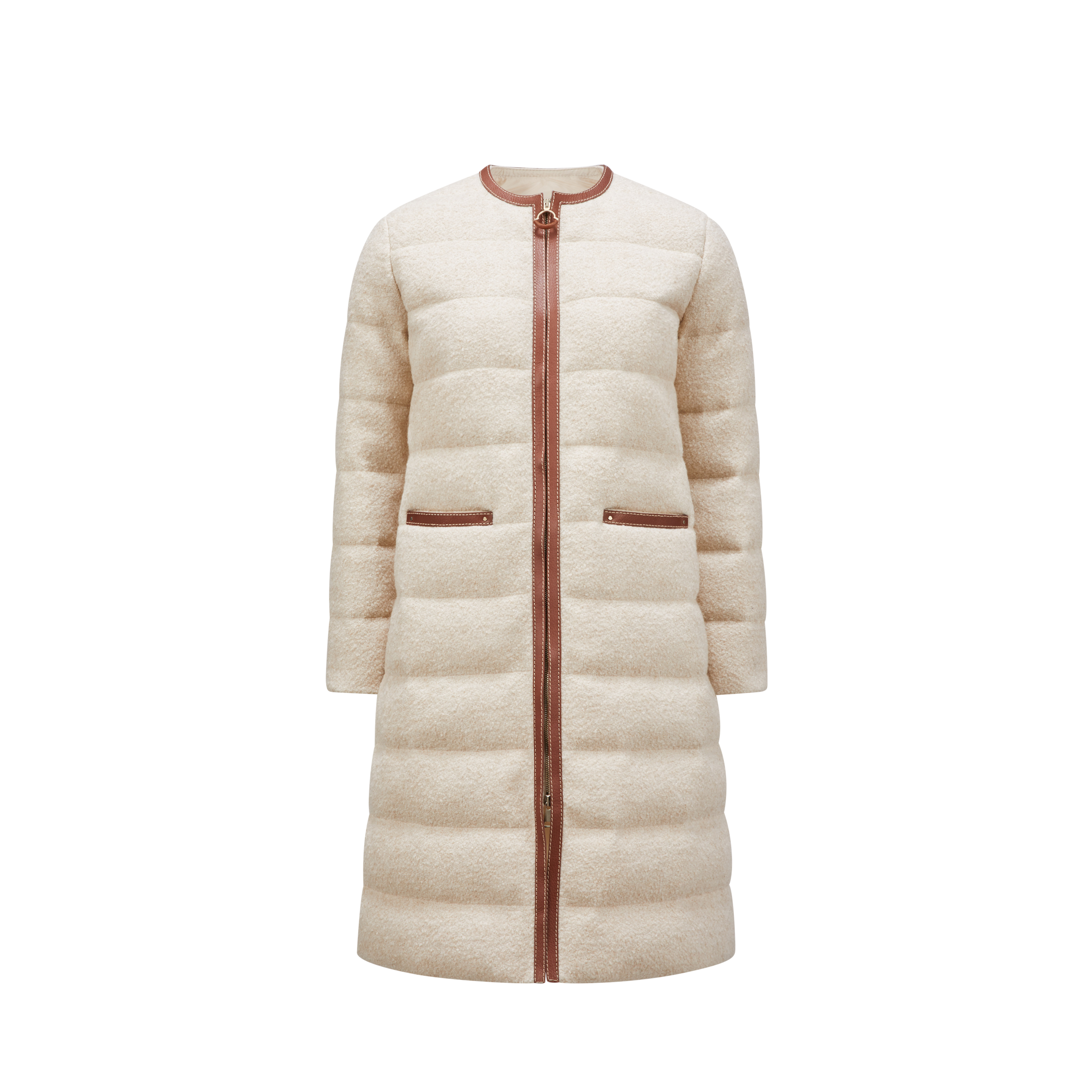 Moncler Collection Doudoune Longue Bellette In Multi