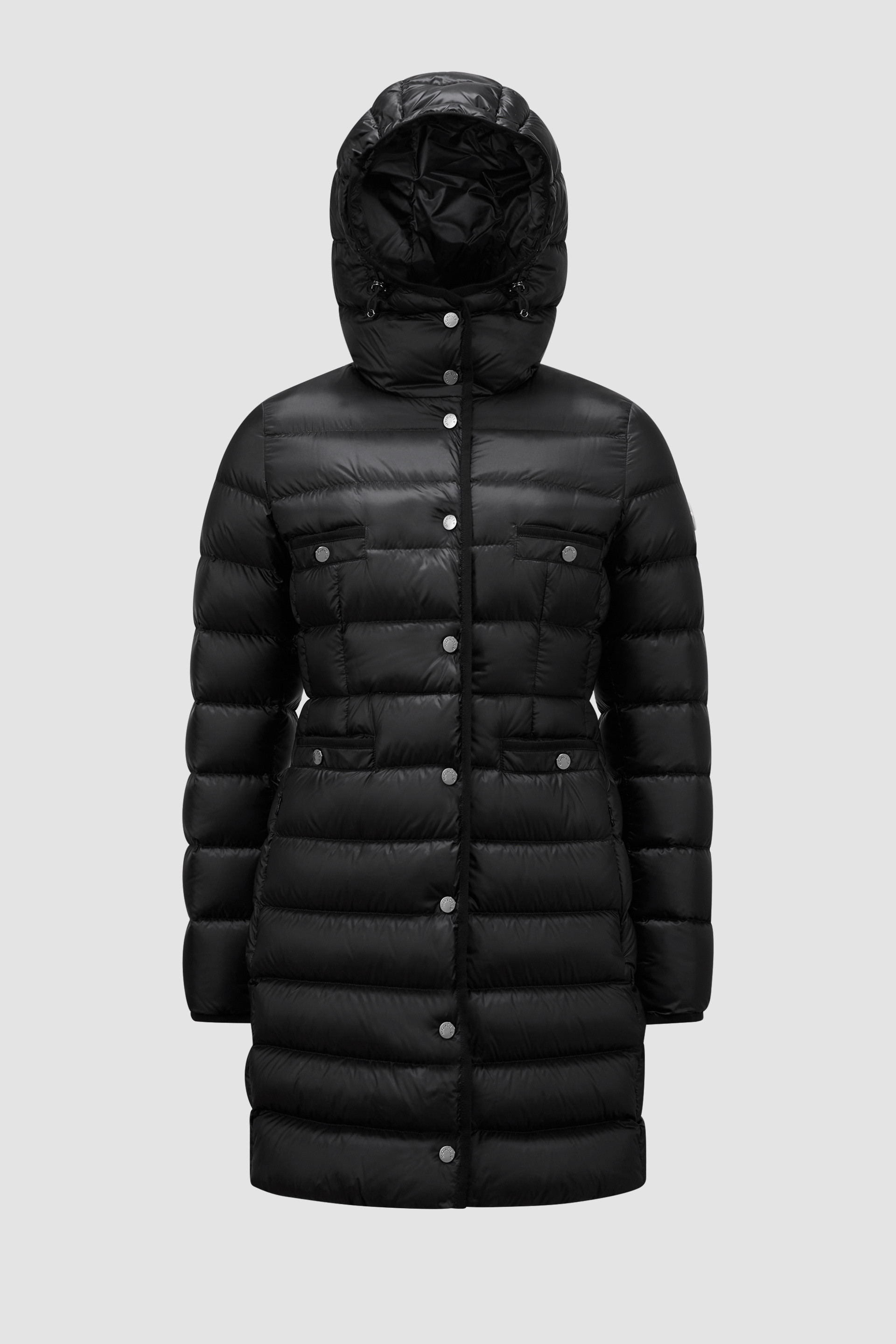 Moncler womens coat long online