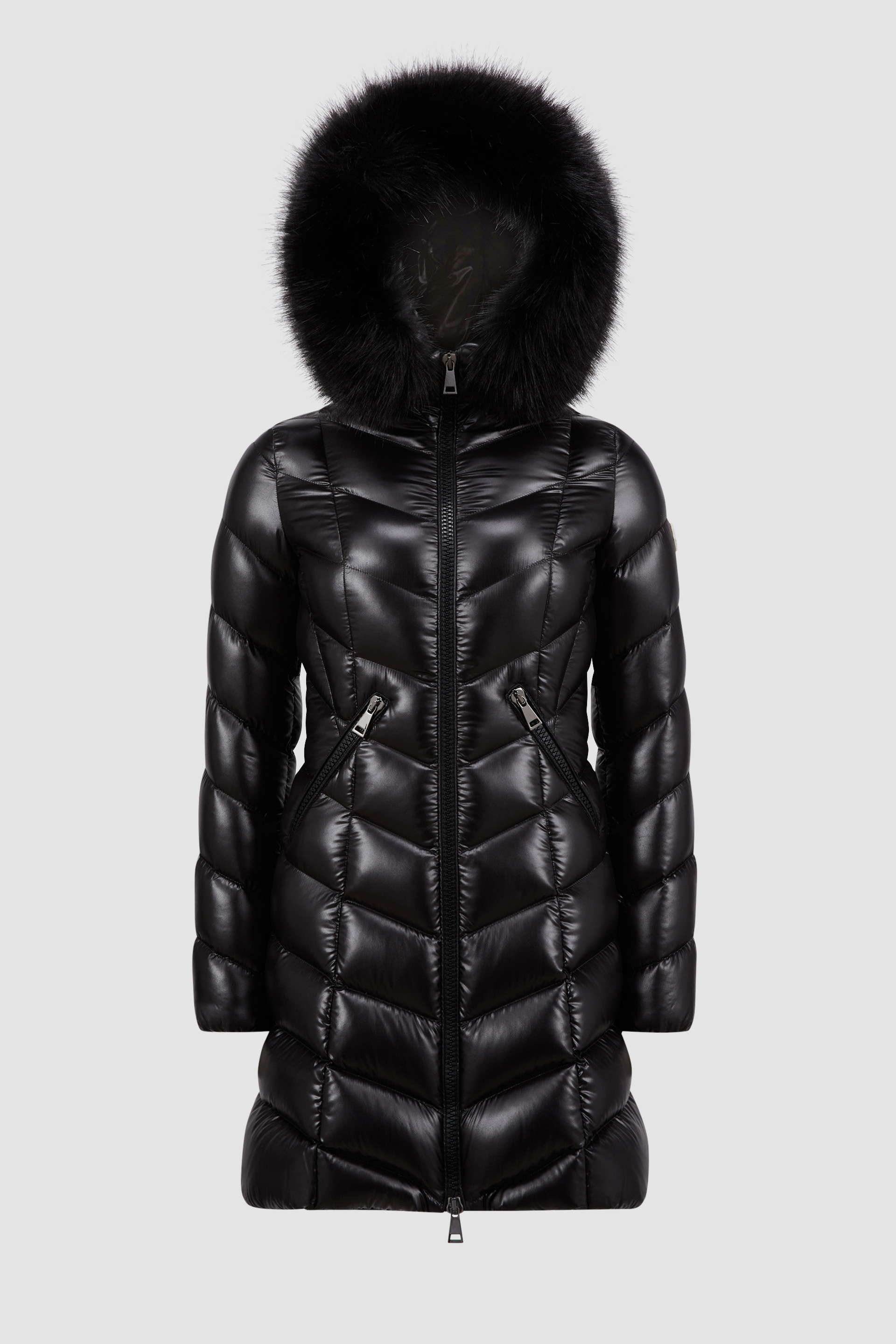 Moncler womens coat black hotsell