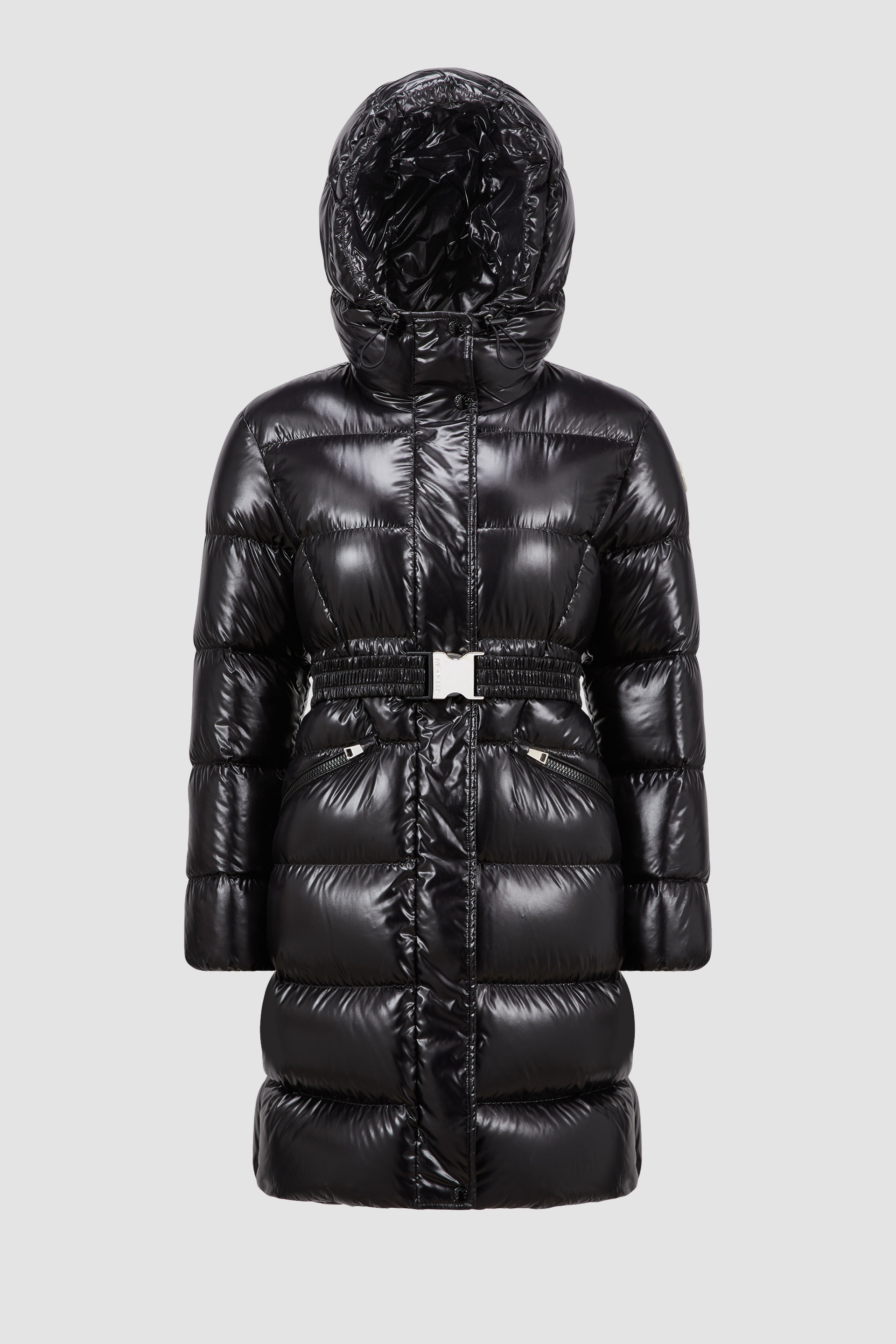 Moncler long puffer coat on sale