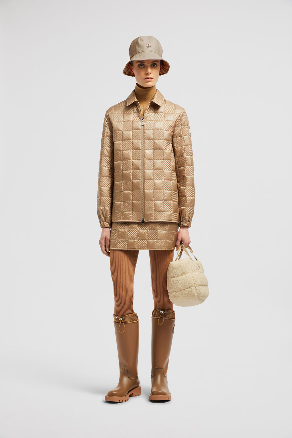 Moncler Women's Cotton Shirt Blue main image 0