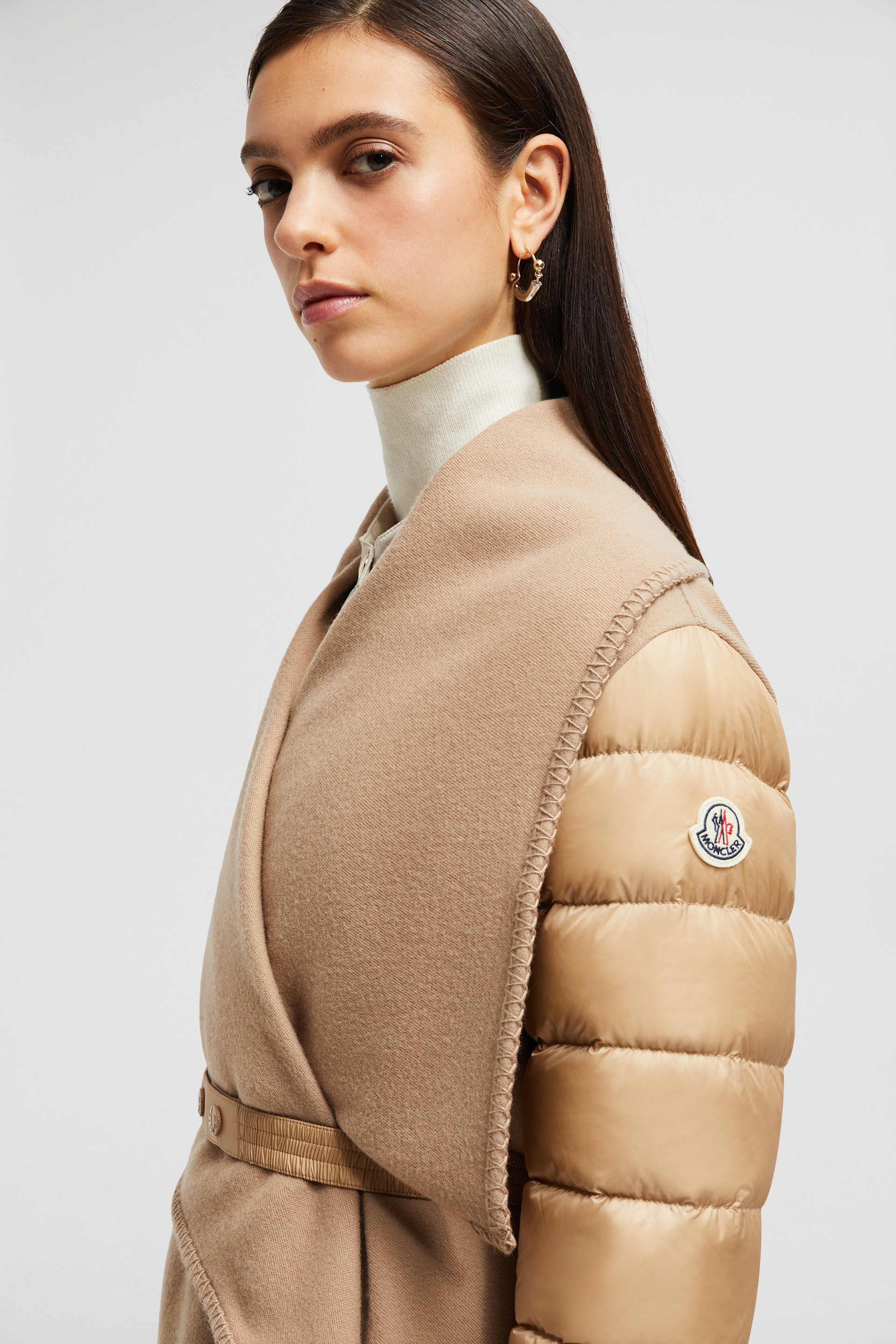 Moncler Cape/Mantel Mantella aus cheapest Samt