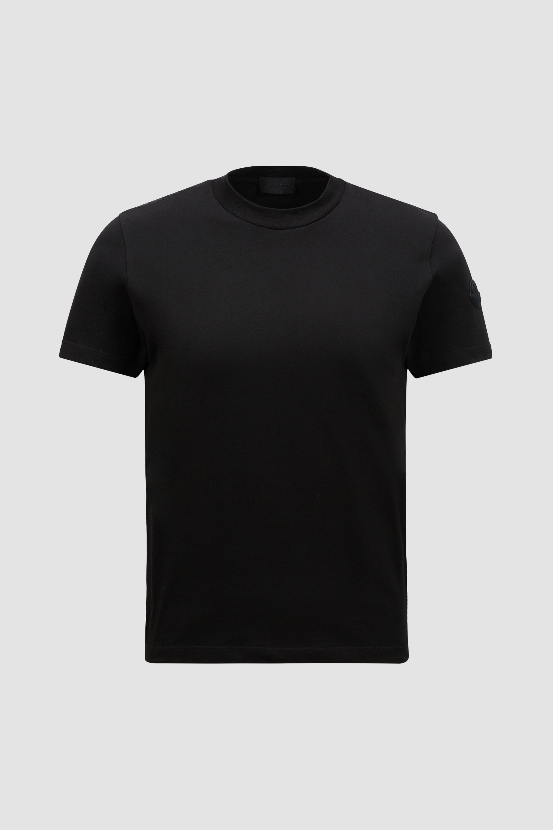 Black Back Pleated Cotton T-Shirt - Tops & T-Shirts for