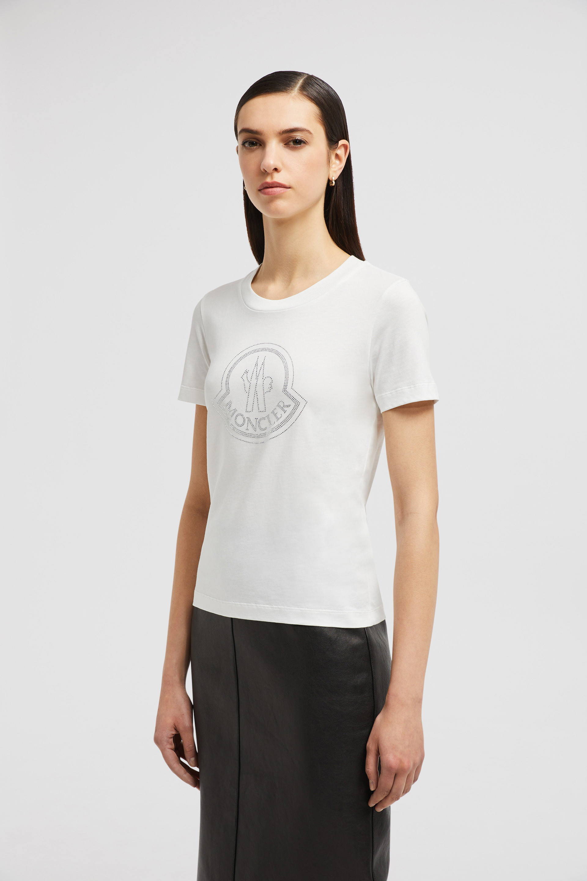 New Moncler Women XS/S Men XS Logo sold t-shirt