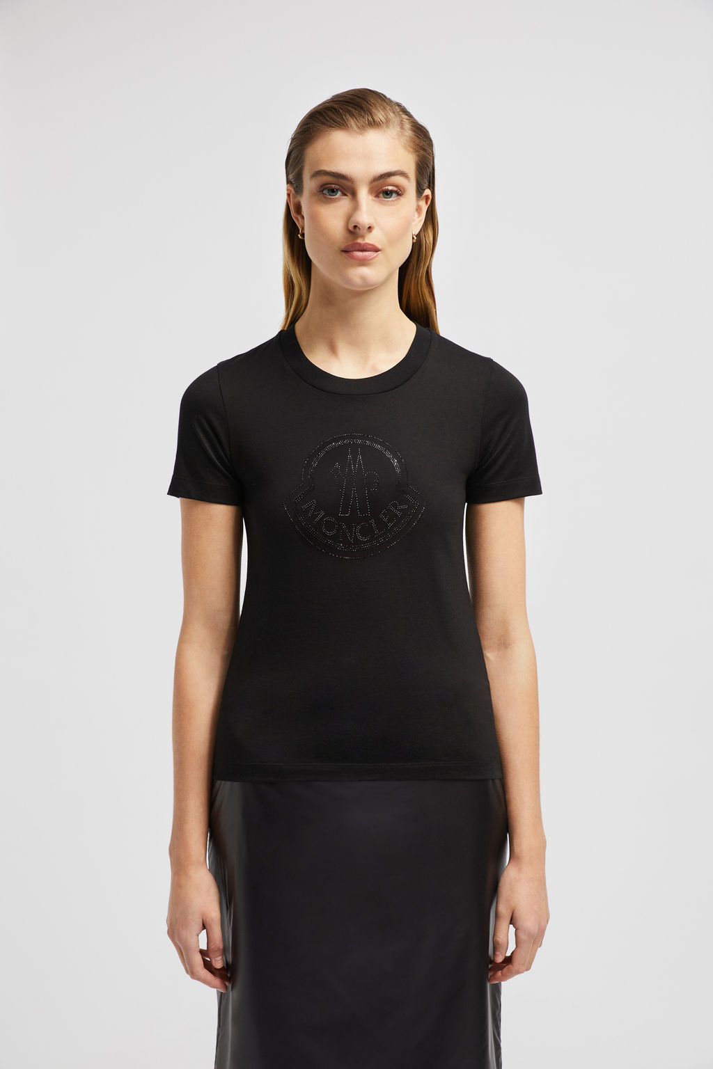Moncler Women Logo Motif T-Shirt