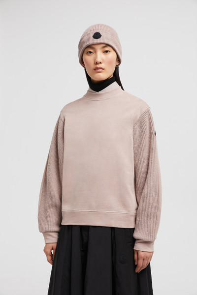 【関税込み】Moncler ピンク ロゴパッチ スウェットシャツ MONCLER 未使用品☆国内正規品 2022年 モンクレール BADY フード