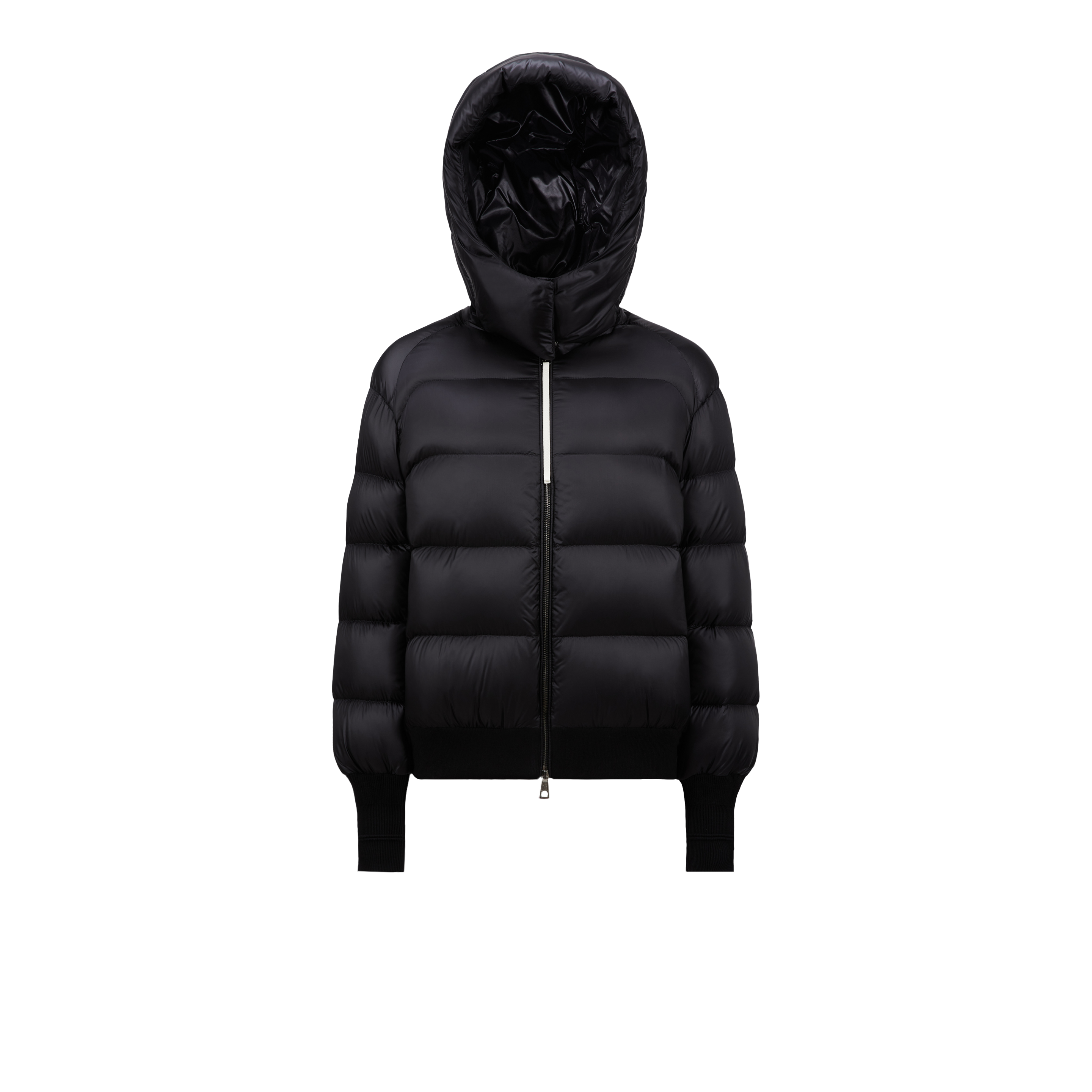 Shop Moncler Doudoune Courte Posterus In Noir