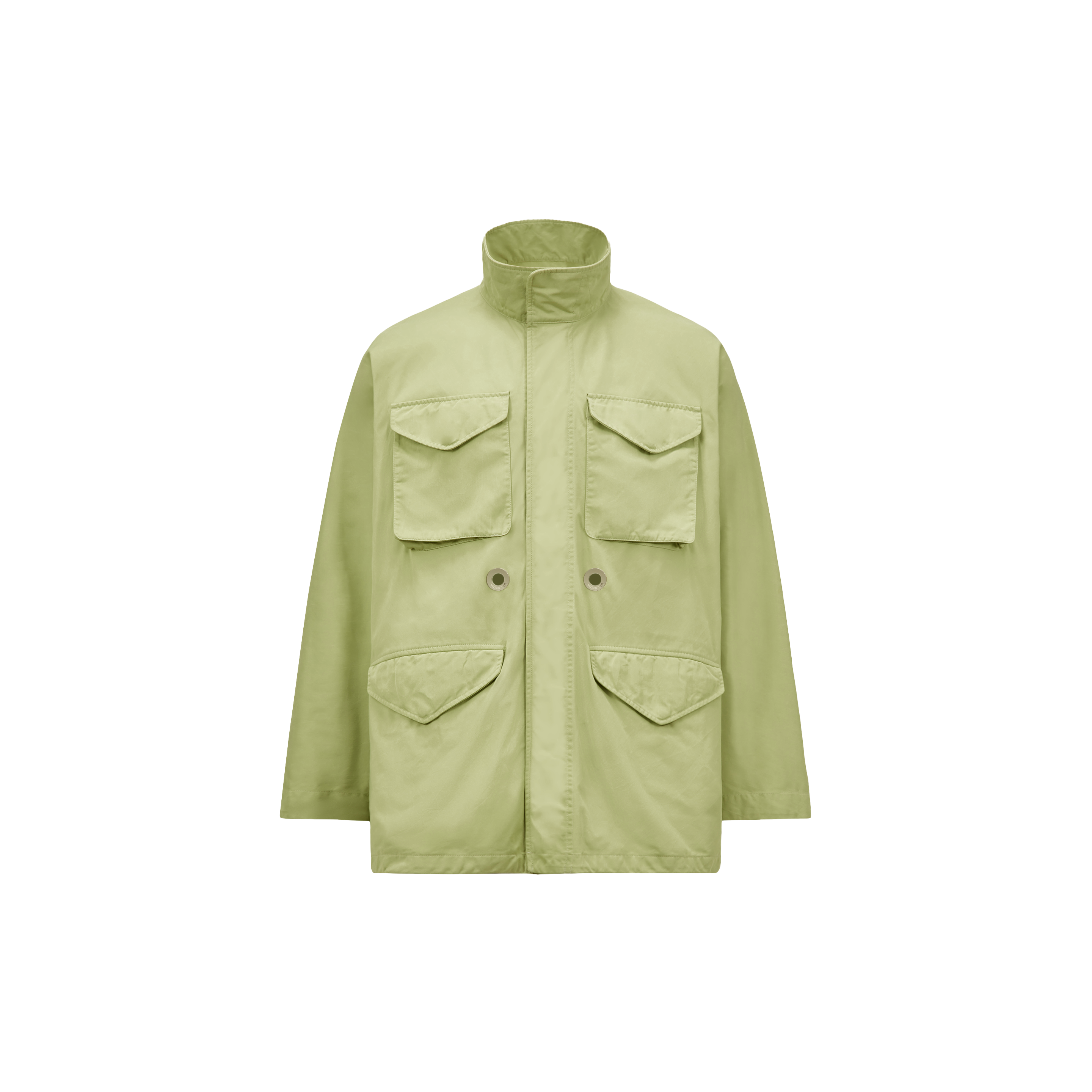 Shop Moncler Lovefrom,  Field Jacket Green In Vert