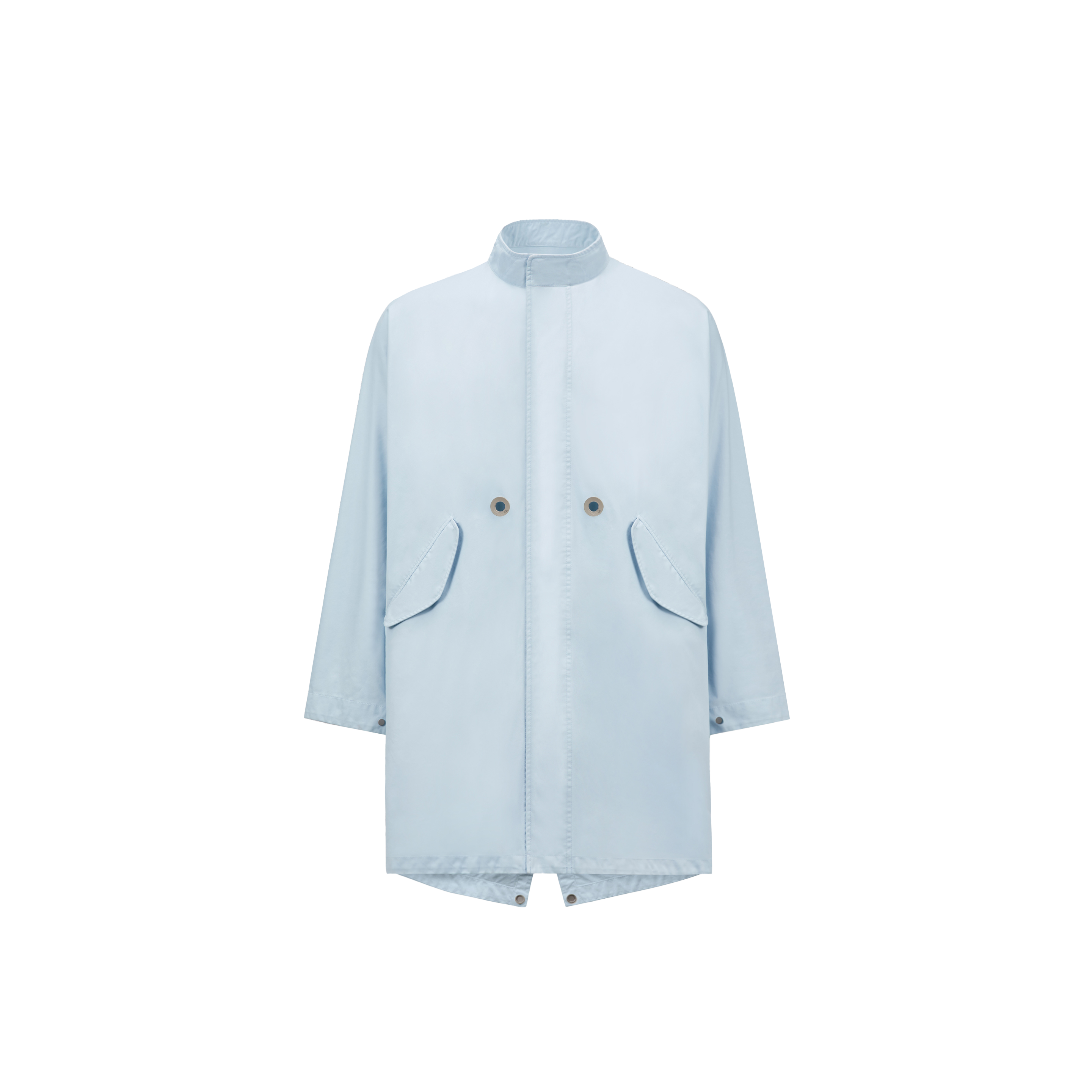 Shop Moncler Lovefrom,  Parka Blue In Bleu