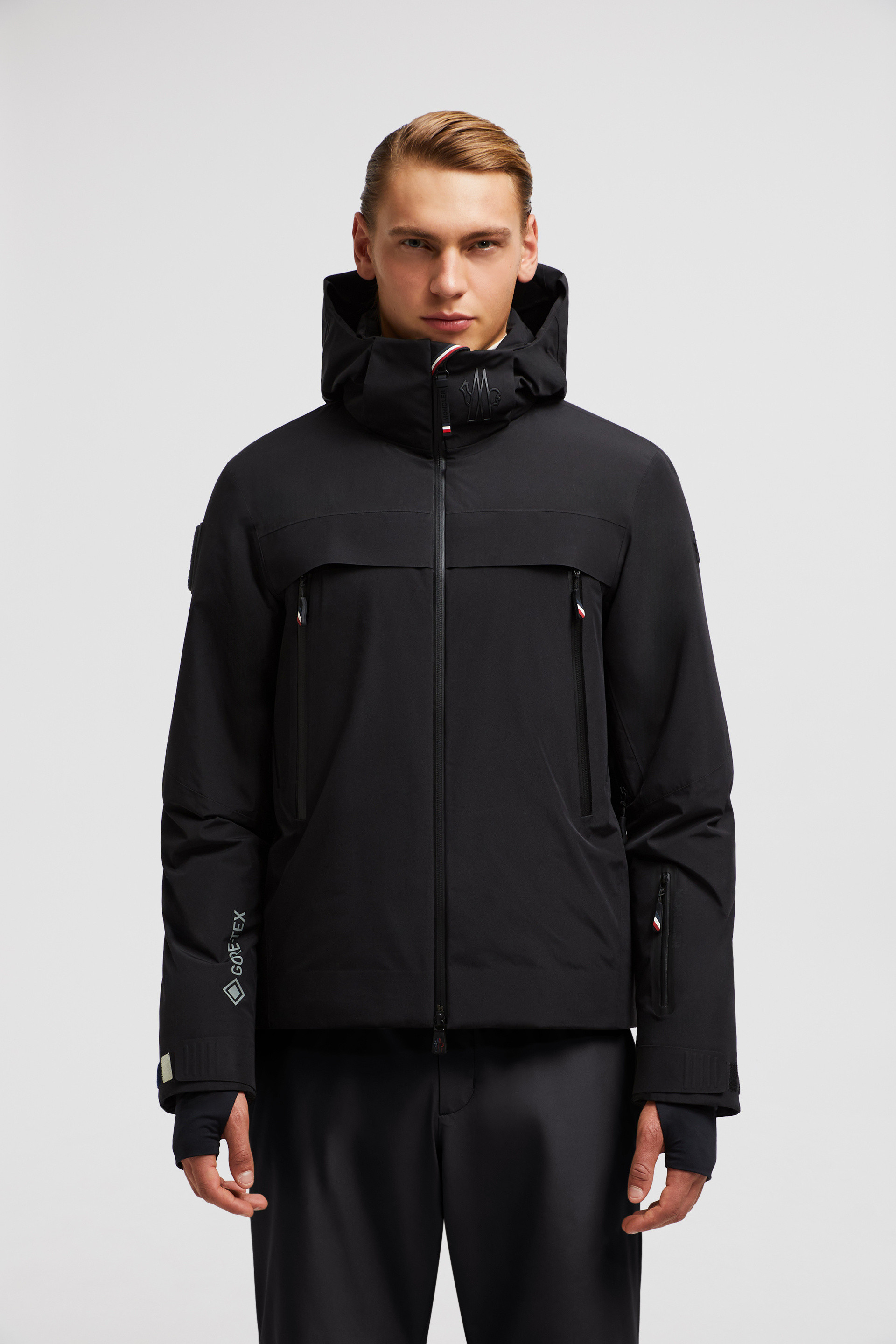 Black Balmhorn GORE-TEX Ski Down Jacket - Short Down Jackets for Men |  Moncler PL