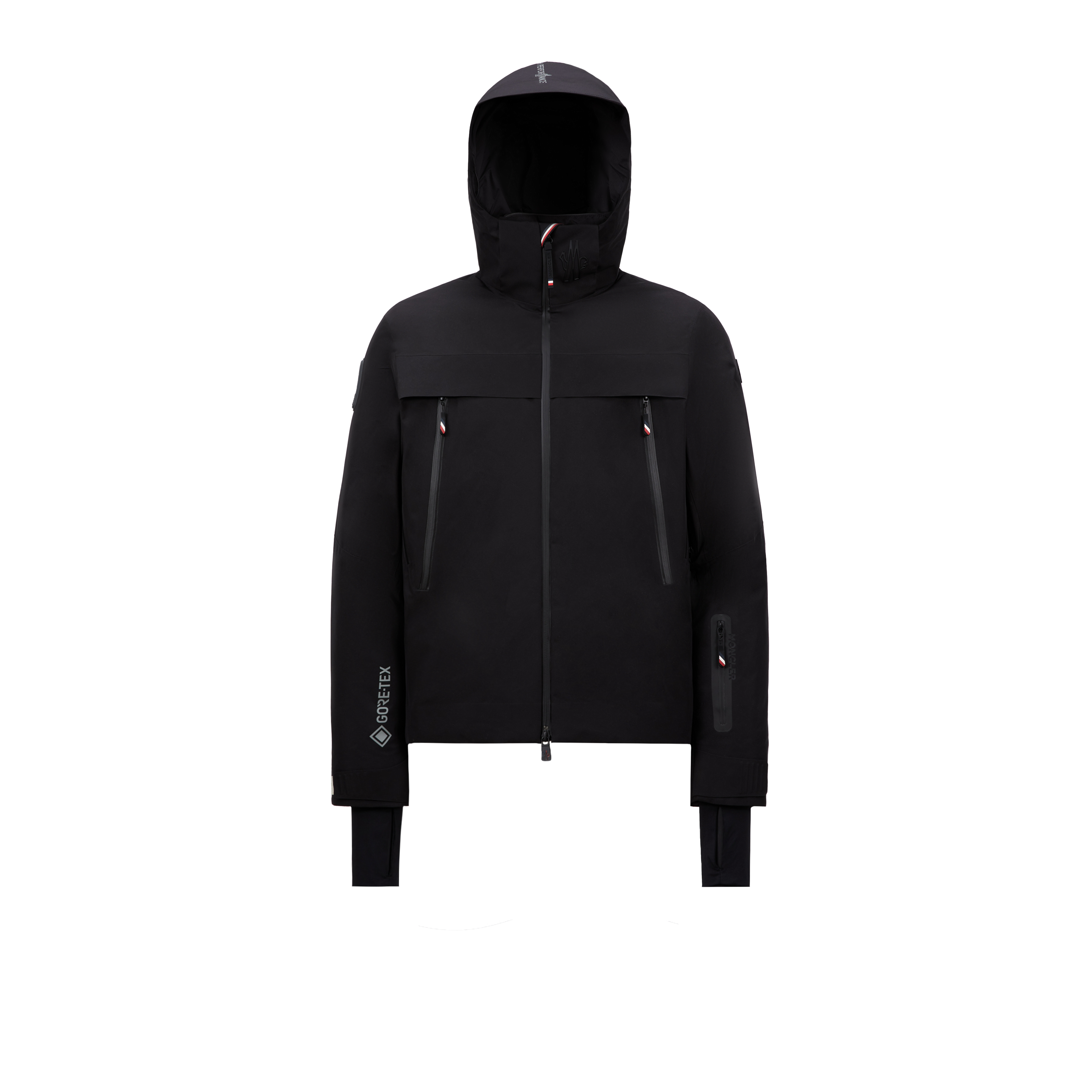 Moncler Doudoune Courte Balmhorn Gore-tex In Black