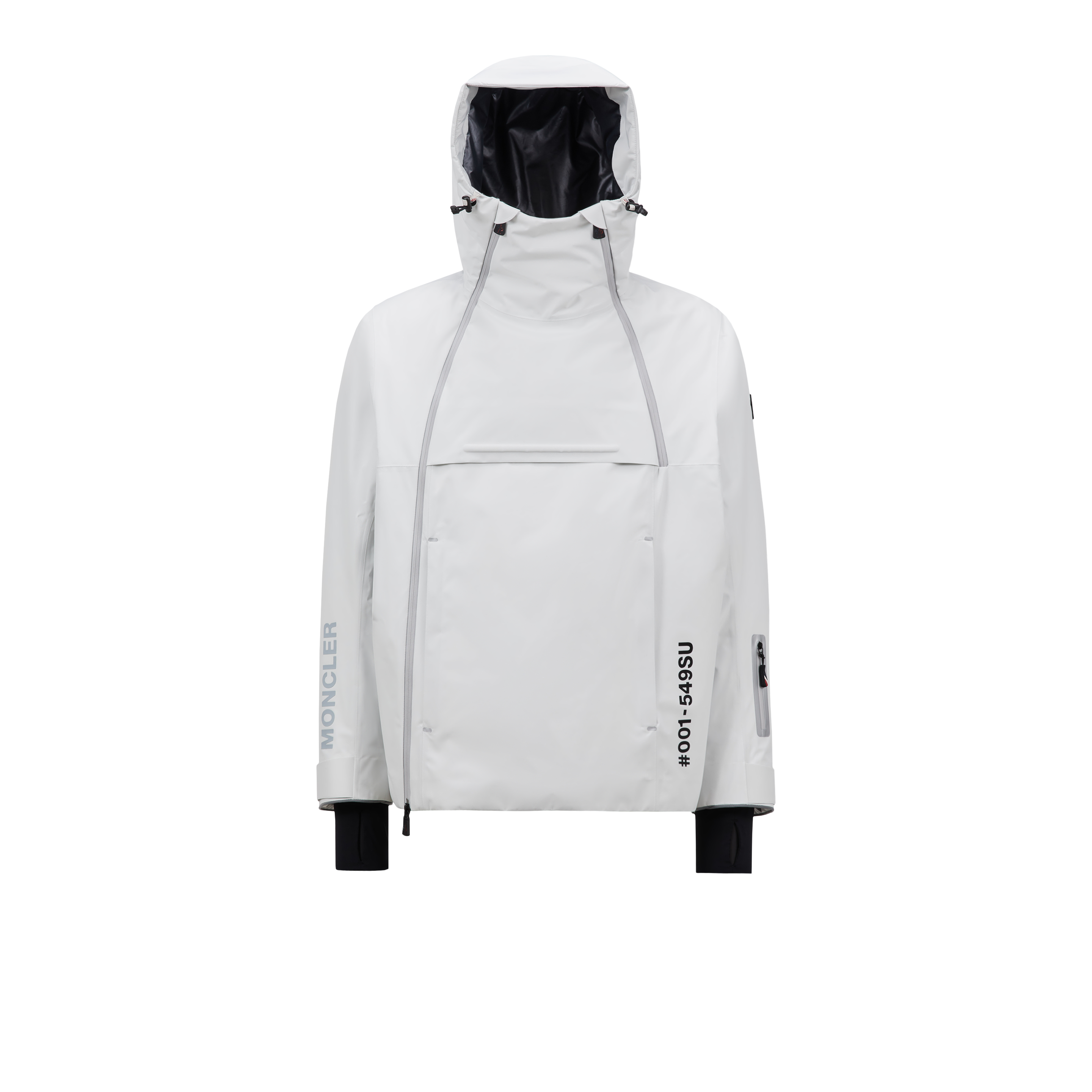 Moncler Veste De Ski Staz En Gore-tex In White