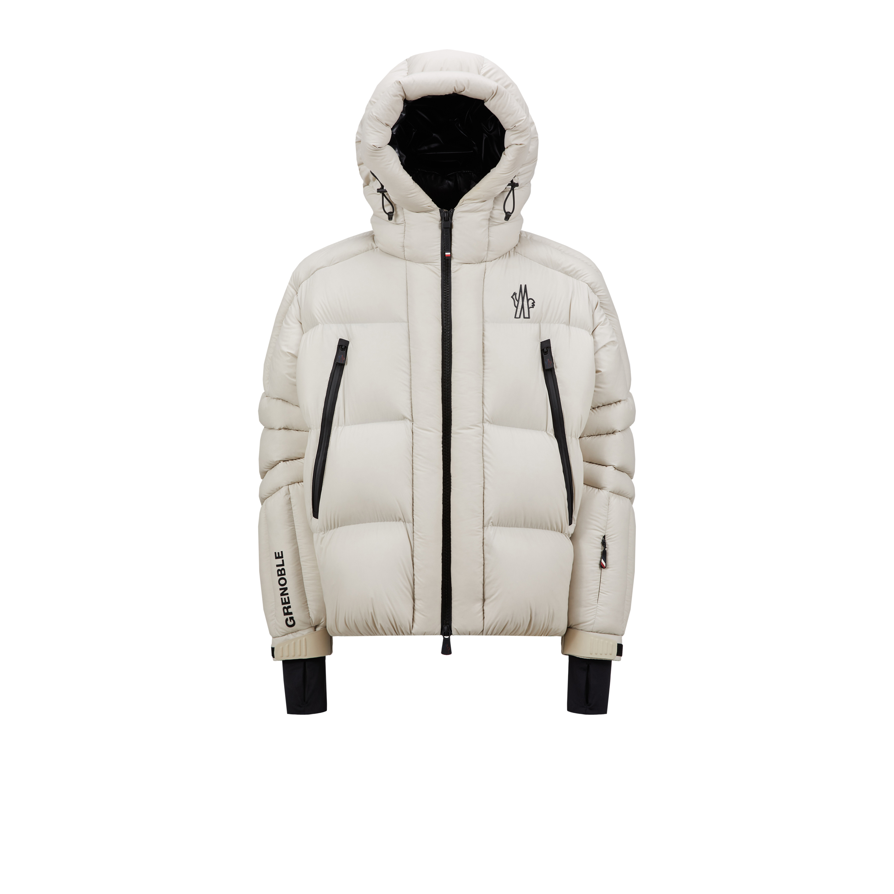 Moncler Doudoune Courte Cherferie In White