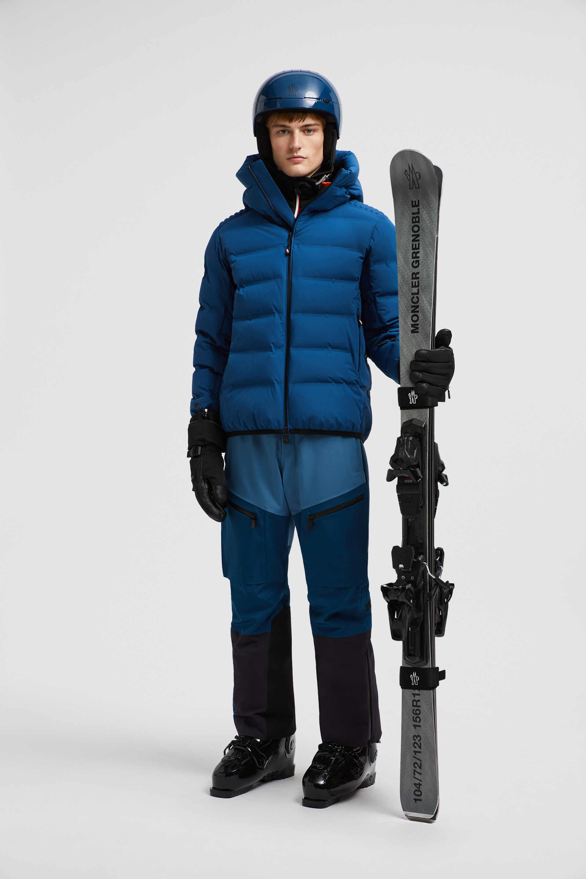 Moncler blue ski jacket on sale