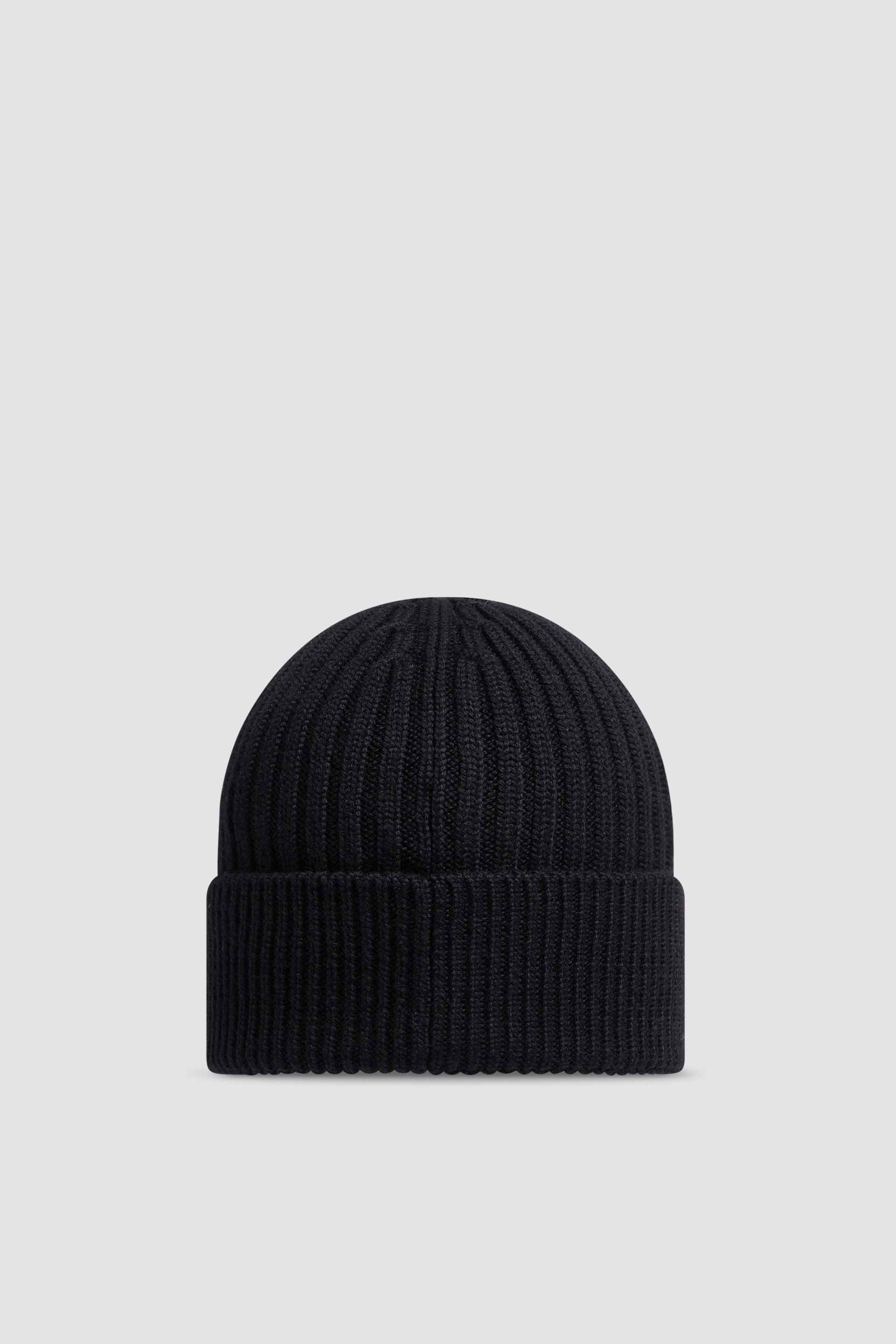 NWOT Moncler rib-knit beanie for men black hot